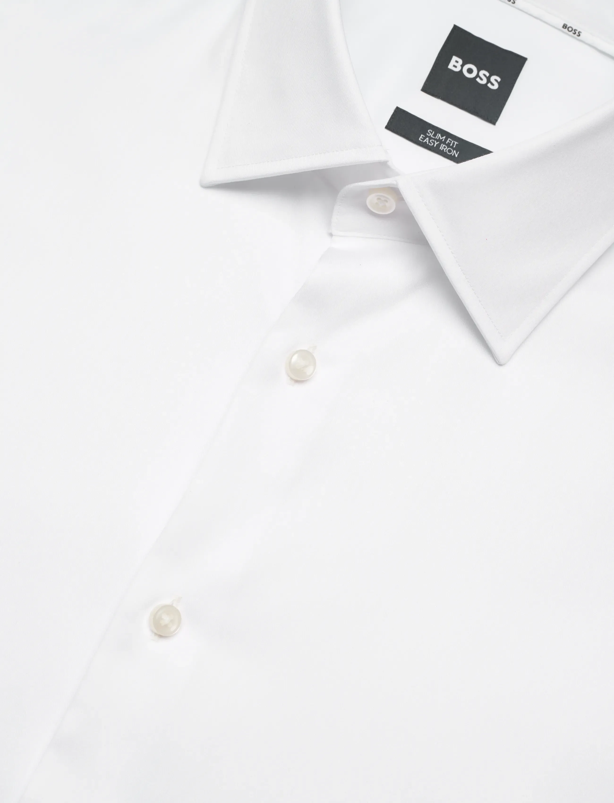 BOSS - H-HANK-kent-C1-214 - pidulikud särgid - white - 3