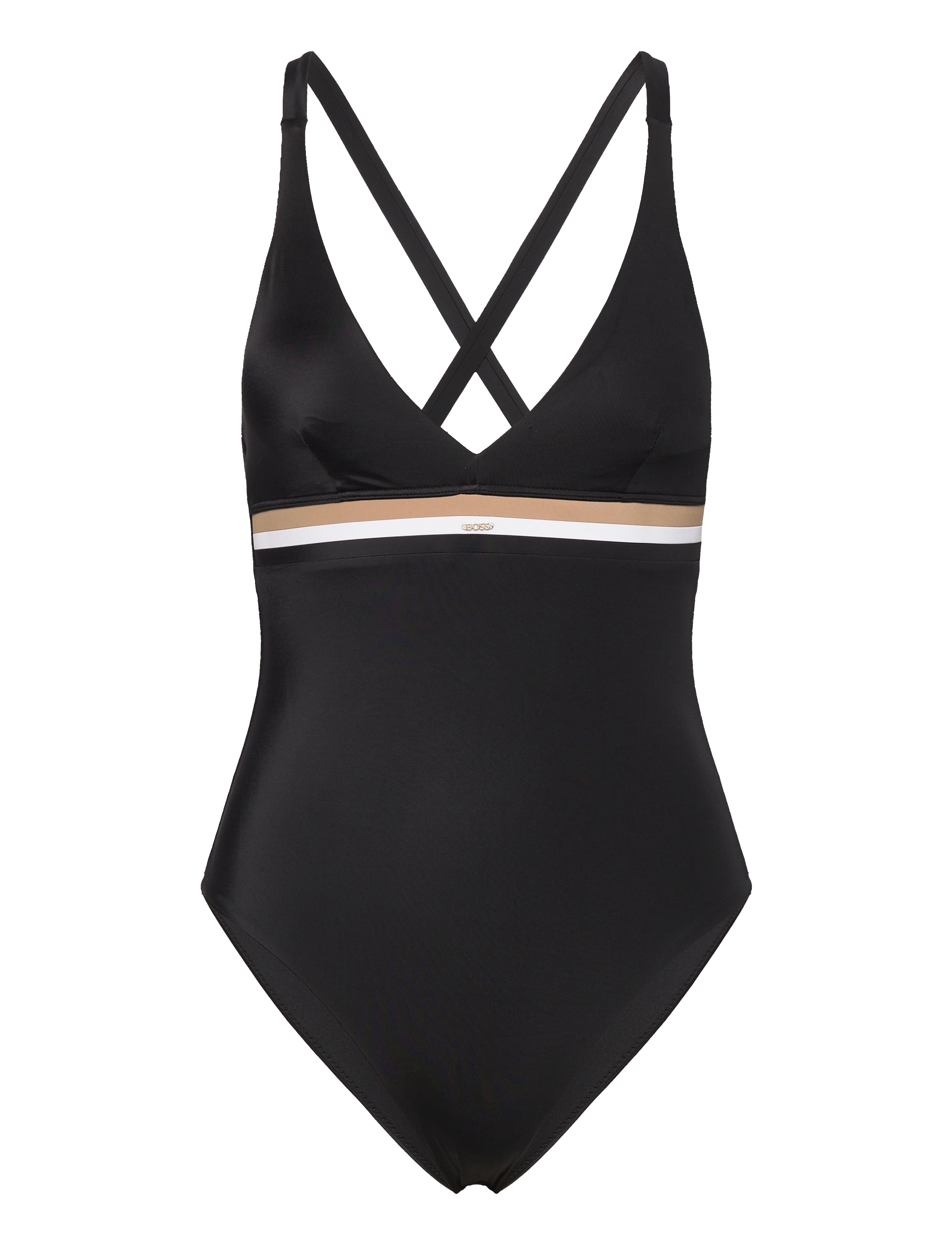 BOSS ICONIC SWIMSUIT - Bademode - BLACK / black