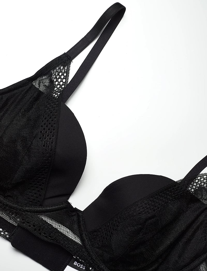 BOSS - HALF PAD_PEONY LACE - bh:ar med bygel - black - 2