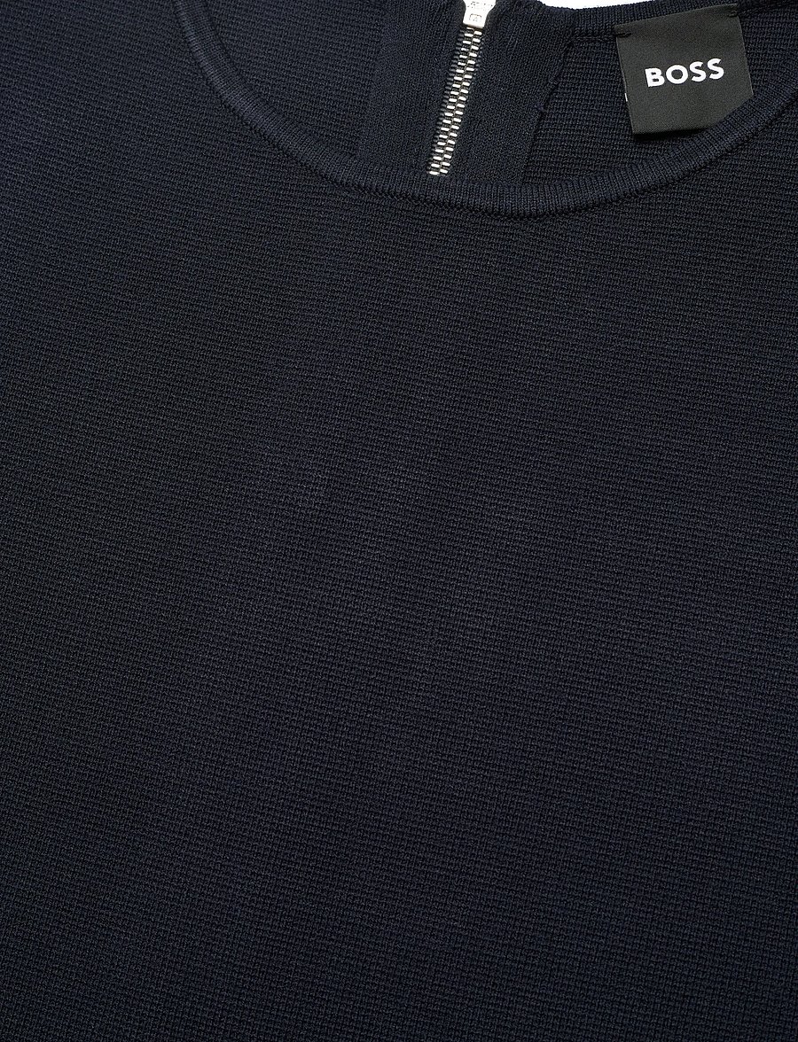 BOSS - Farmera - hihattomat puserot - dark blue - 2