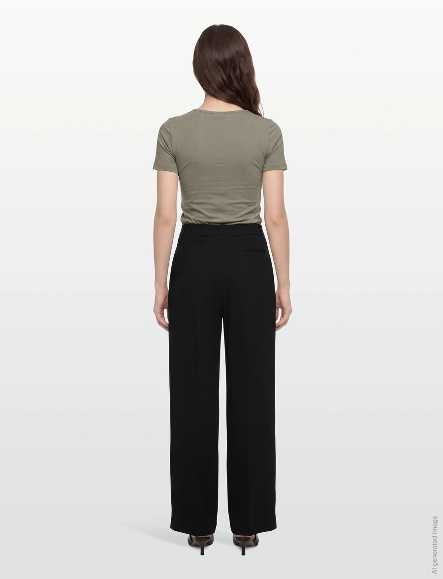 BOSS - Tiana4 - anzugshosen - black - 4