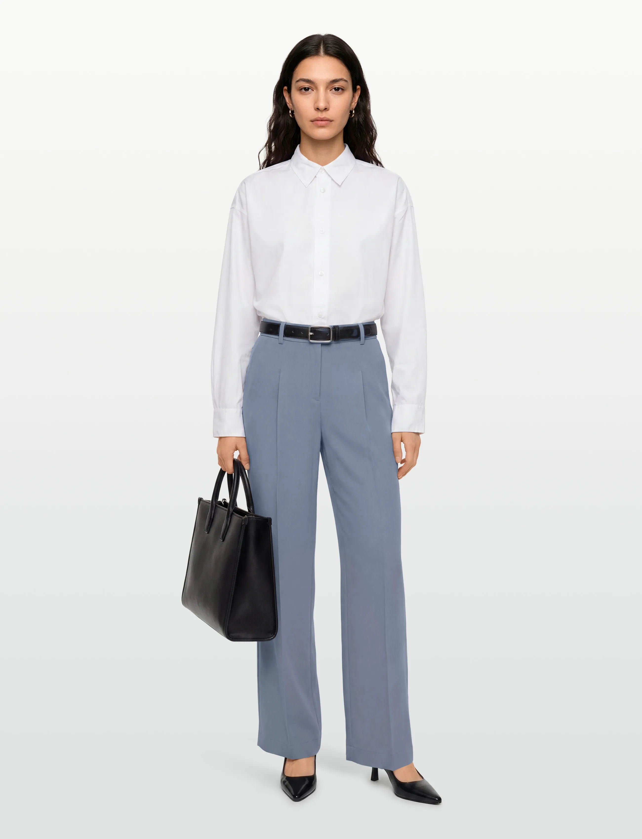 BOSS Tiana4 - Habitbukser - OPEN BLUE / blue