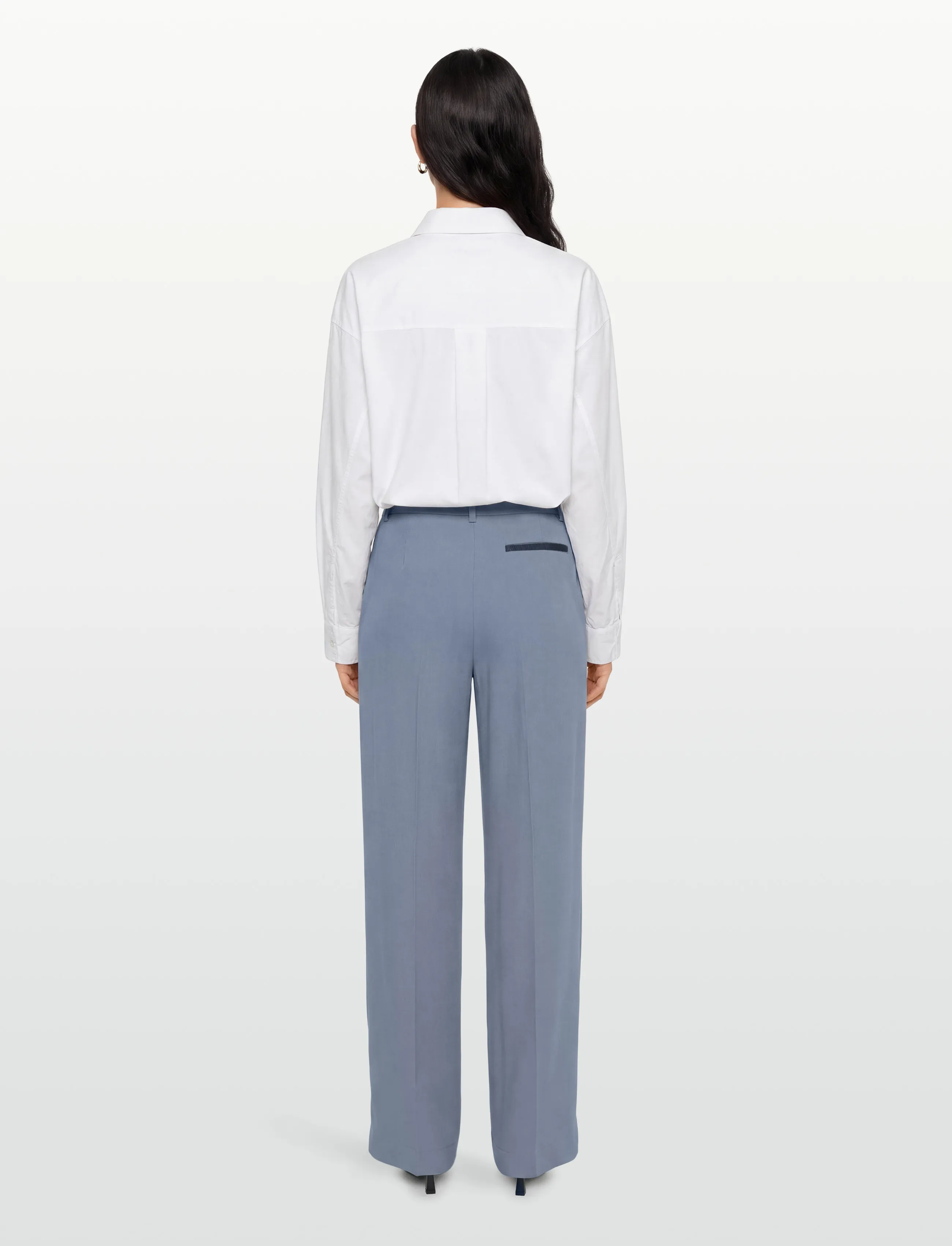 BOSS - Tiana4 - anzugshosen - open blue - 4