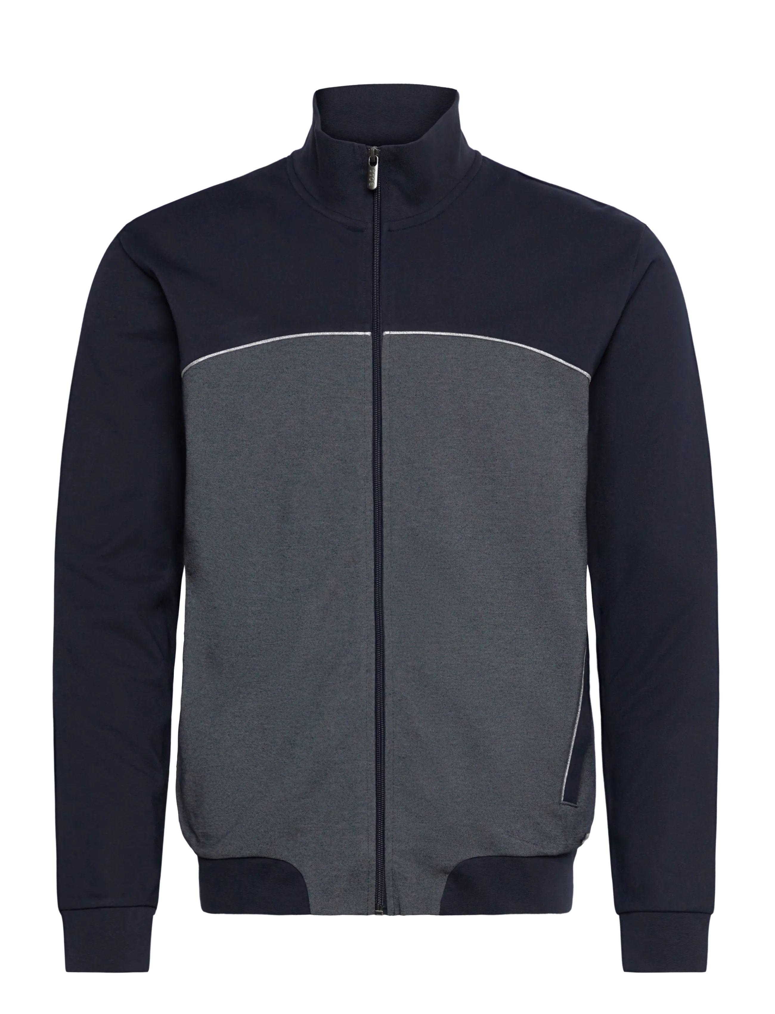 BOSS Tracksuit Jacket, Mænd, Træningsjakke, Navy, Str: M