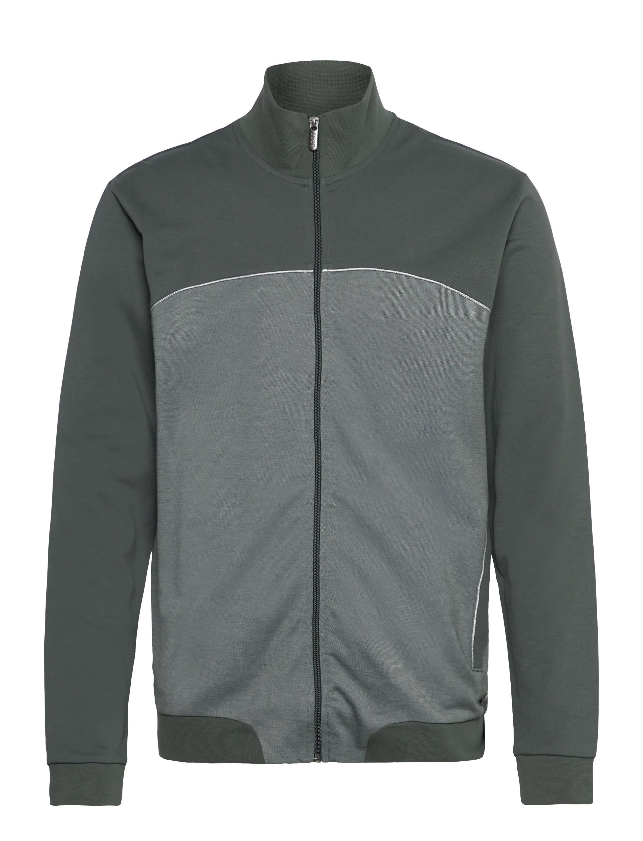 BOSS Tracksuit Jacket, Mænd, Træningsjakke, Grøn, Str: L