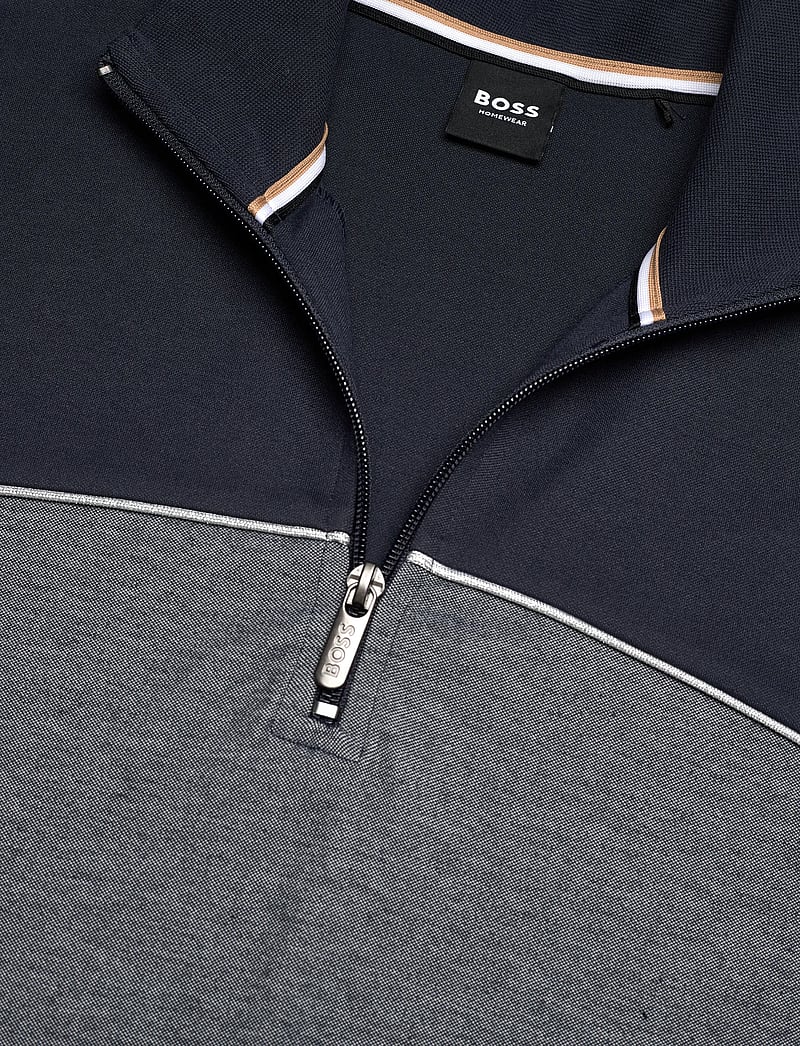 BOSS - Tracksuit 1/4 Jacket - half zip-trøjer - dark blue - 2