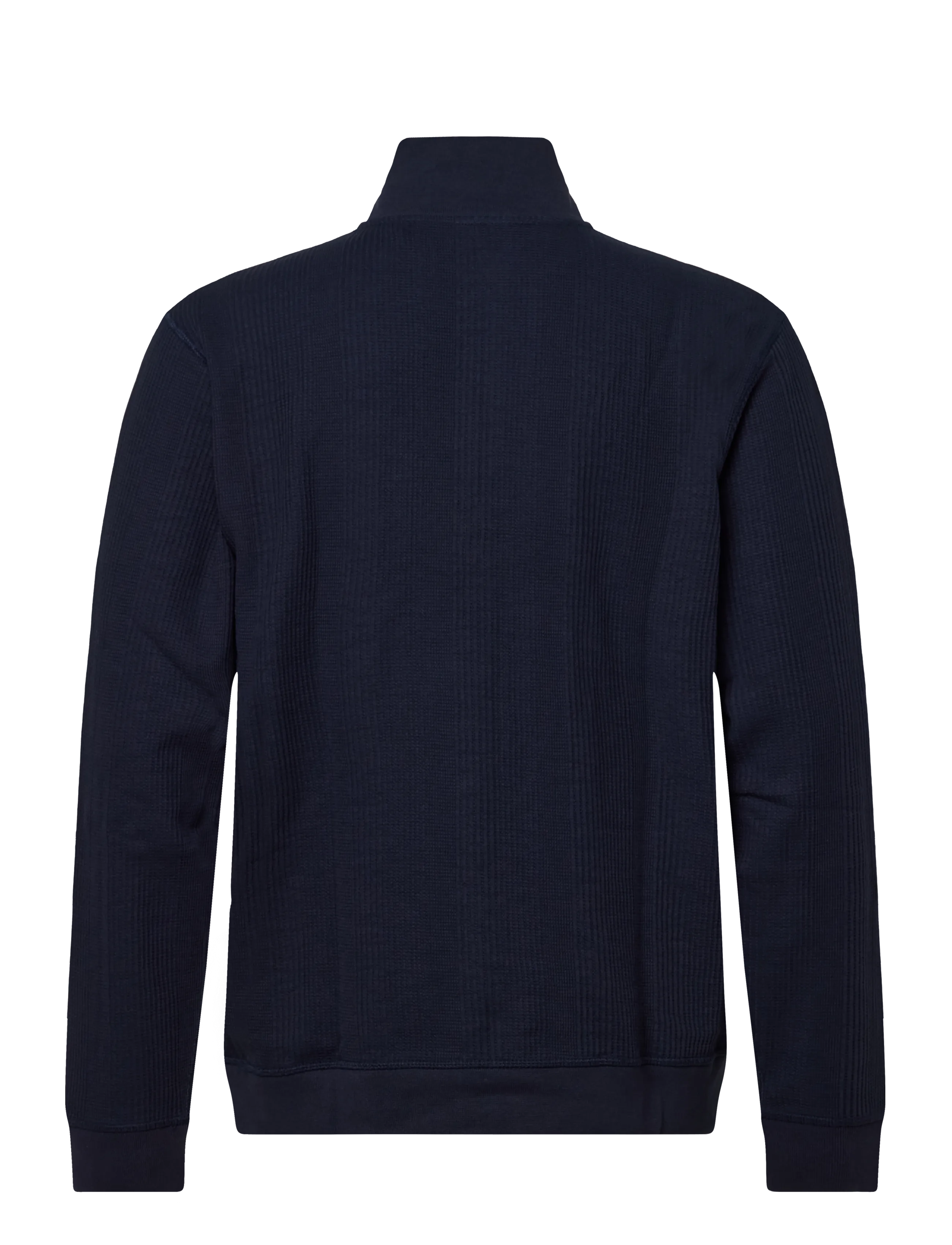 BOSS - Structure 1/4 Zip - sweatshirts - dark blue - 1