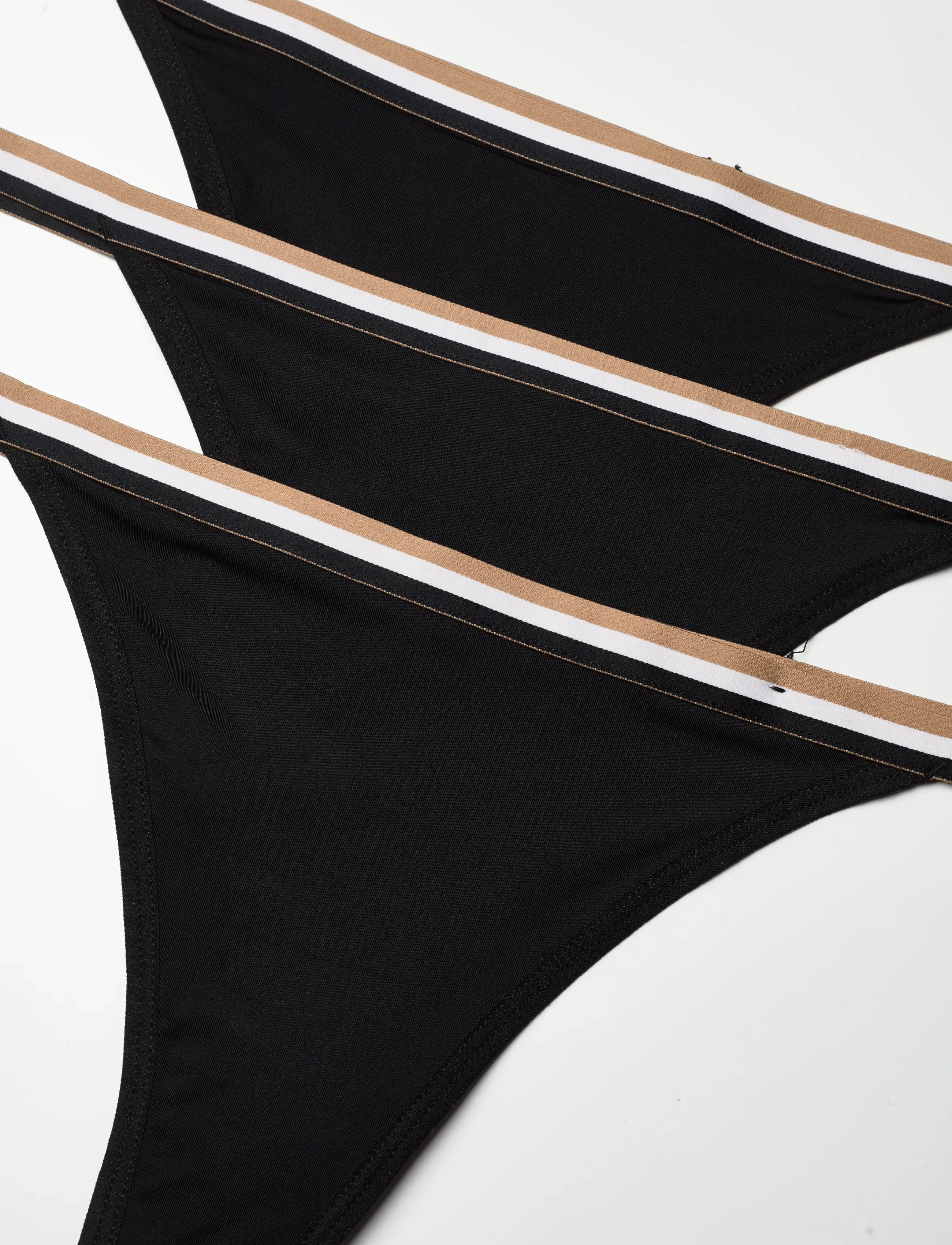 BOSS - 3PACK THONG_B LACE - laveste priser - black - 1