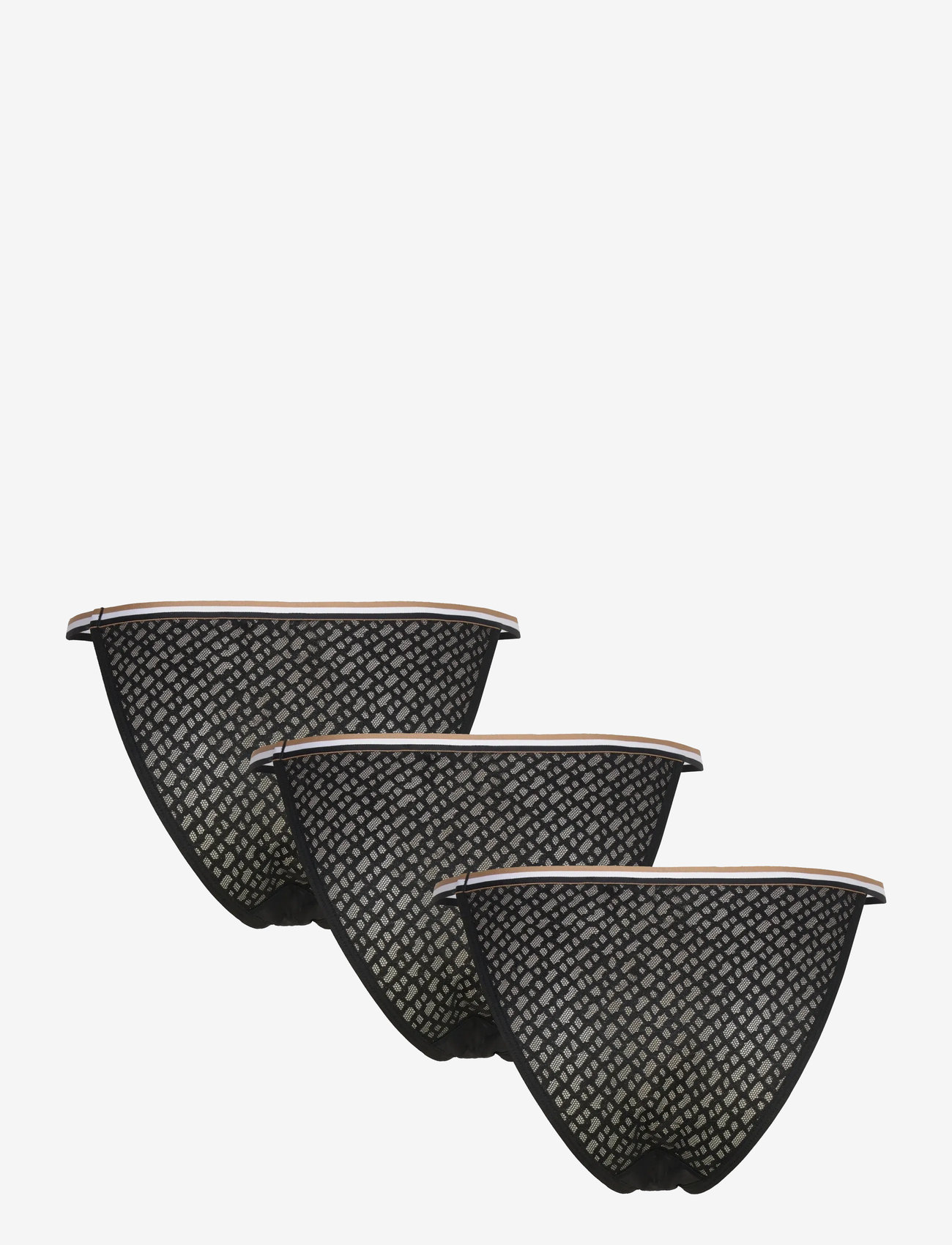 BOSS - 3PACK BRIEF_B LACE - kelnaitės - black - 2