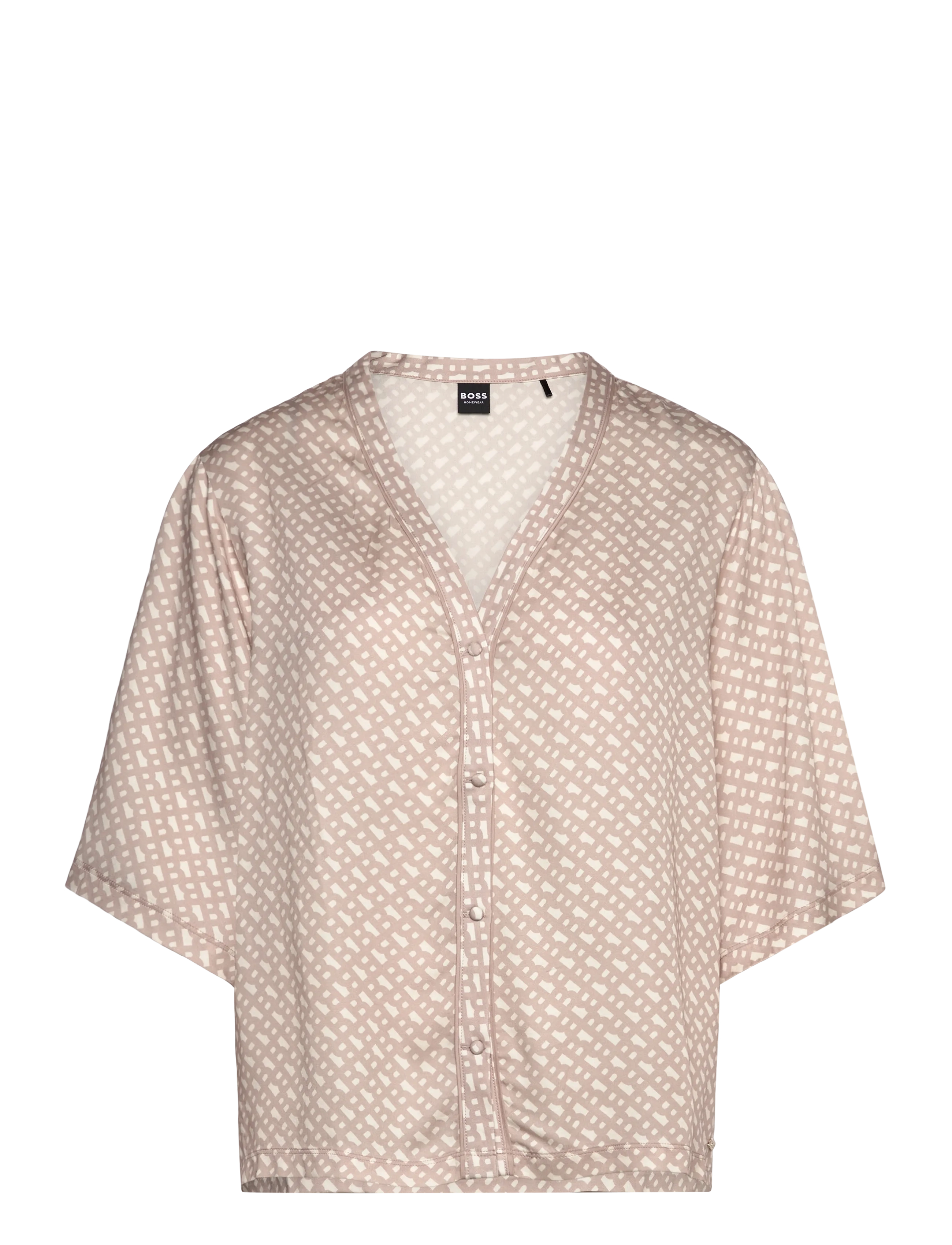 BOSS Sateen AOP_Top - Unterwäsche - LIGHT BEIGE / beige