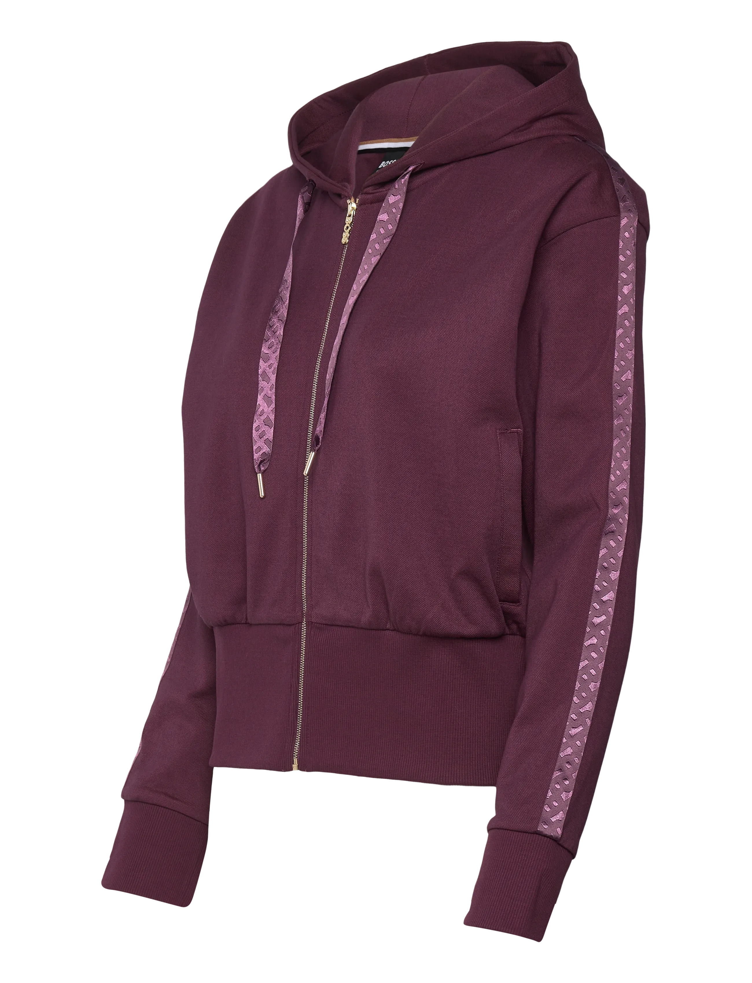BOSS - B Texture_Jacket H. - dark pink - 2