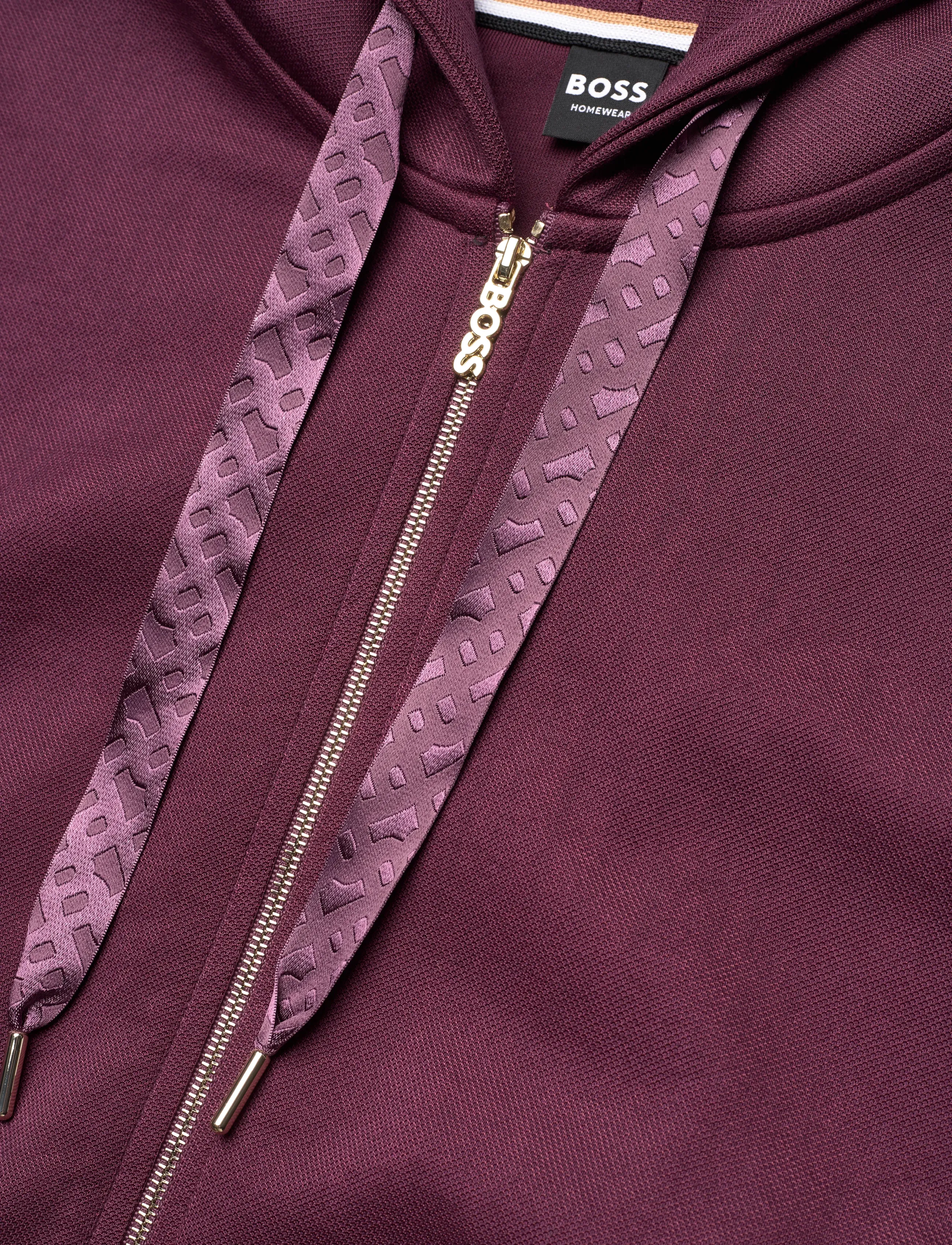 BOSS - B Texture_Jacket H. - dark pink - 4
