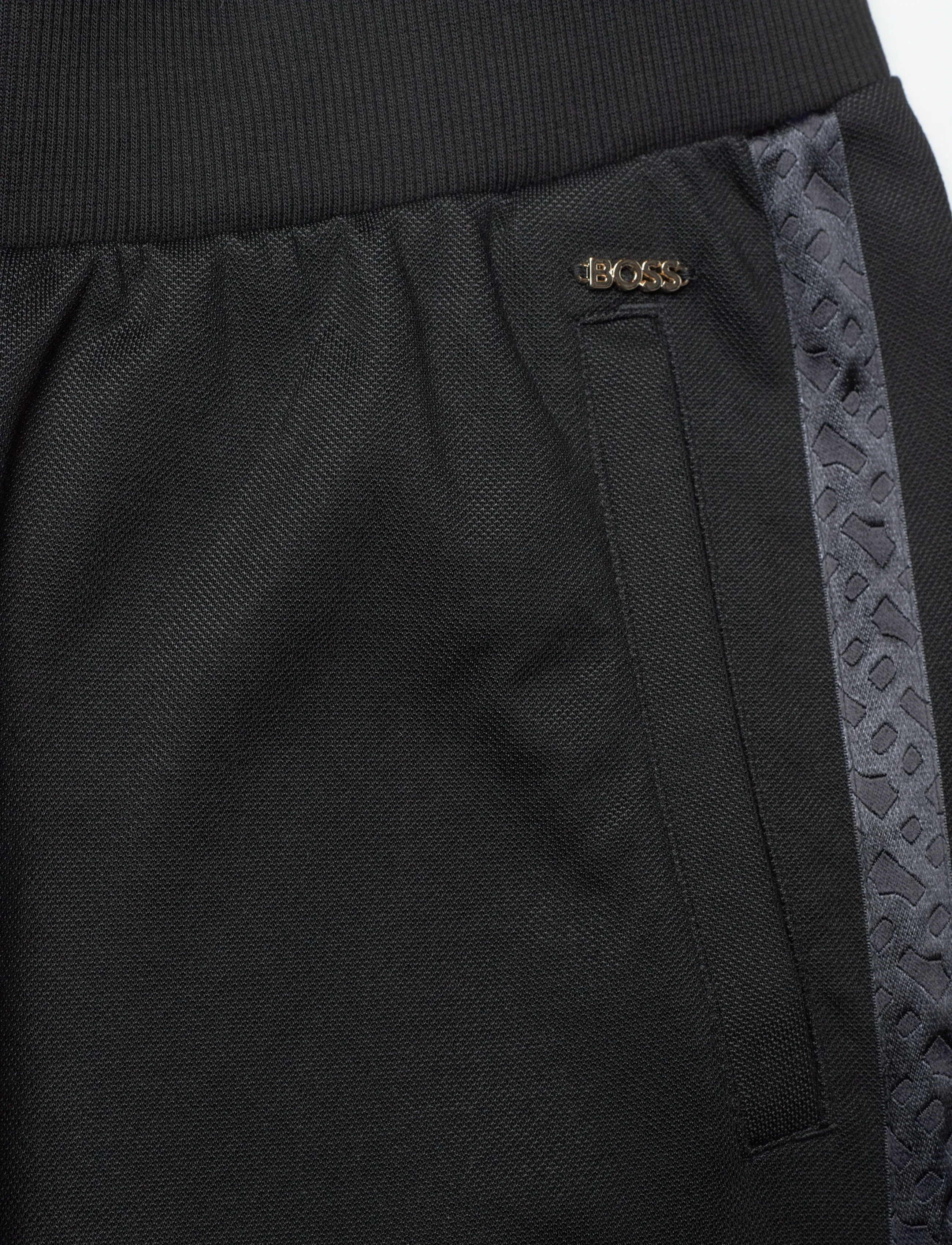 BOSS - B Texture_Pants - joggingbukser - black - 4