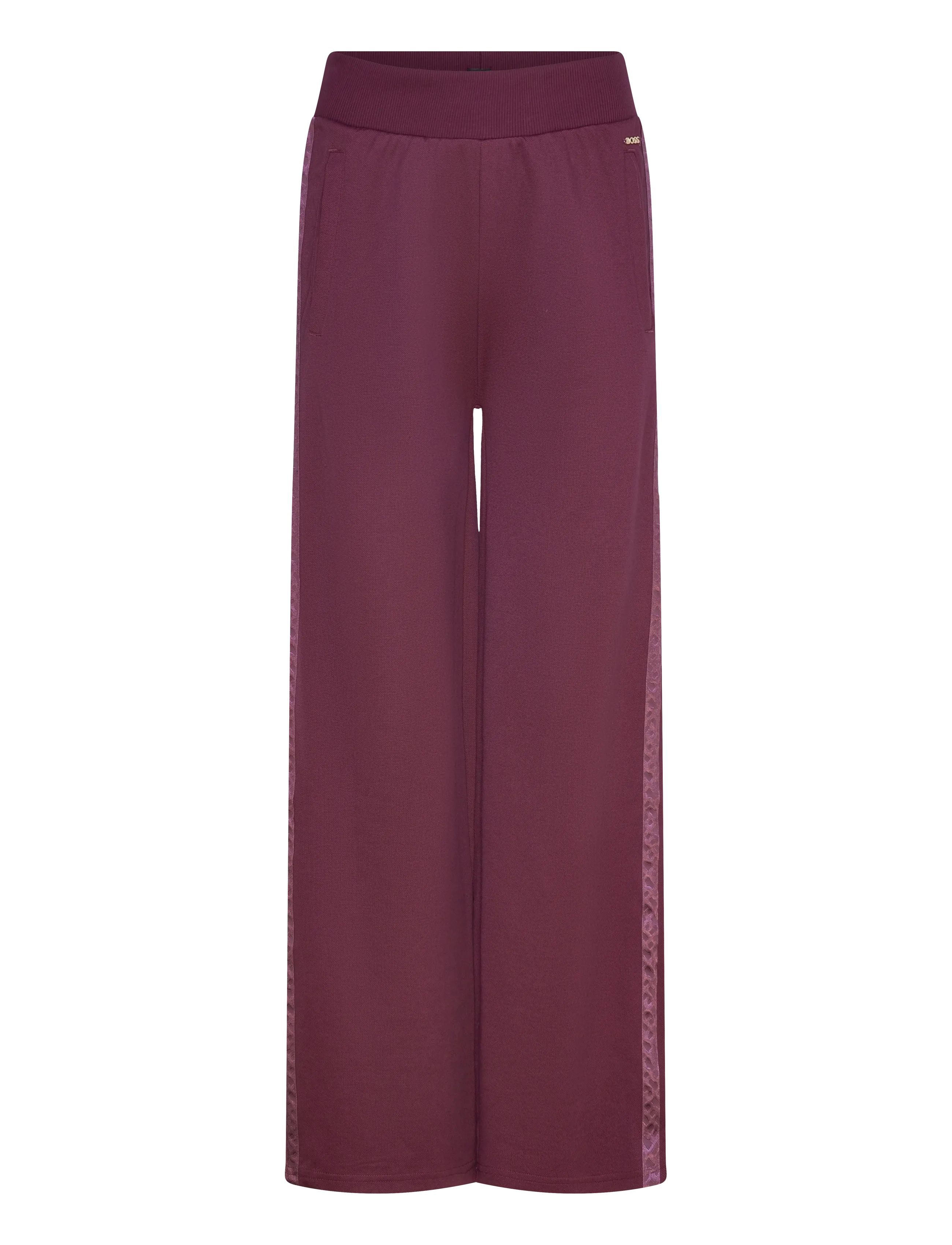 BOSS B Texture_Pants - Underkläder - DARK PINK / burgundy