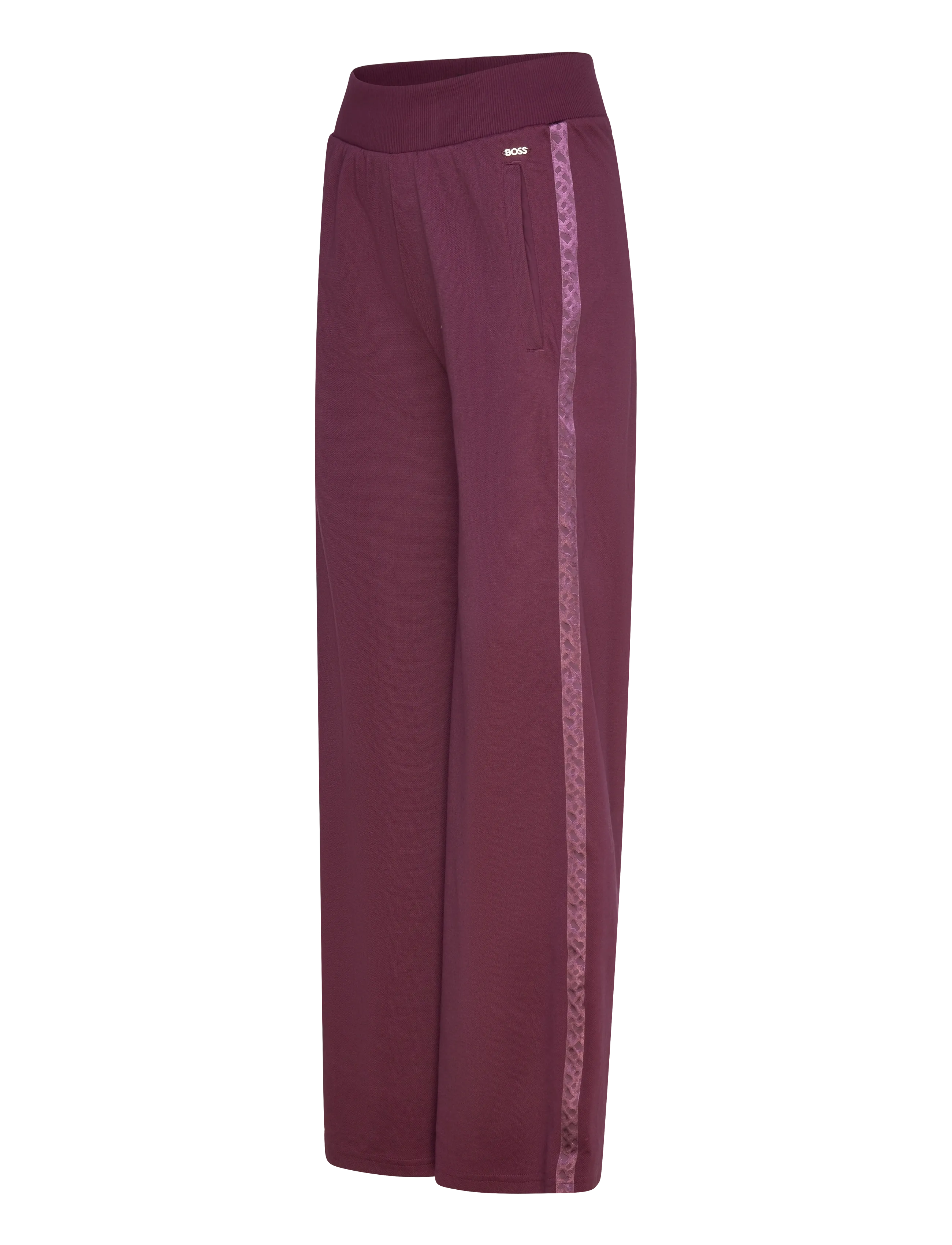 BOSS - B Texture_Pants - joggingbukser - dark pink - 2