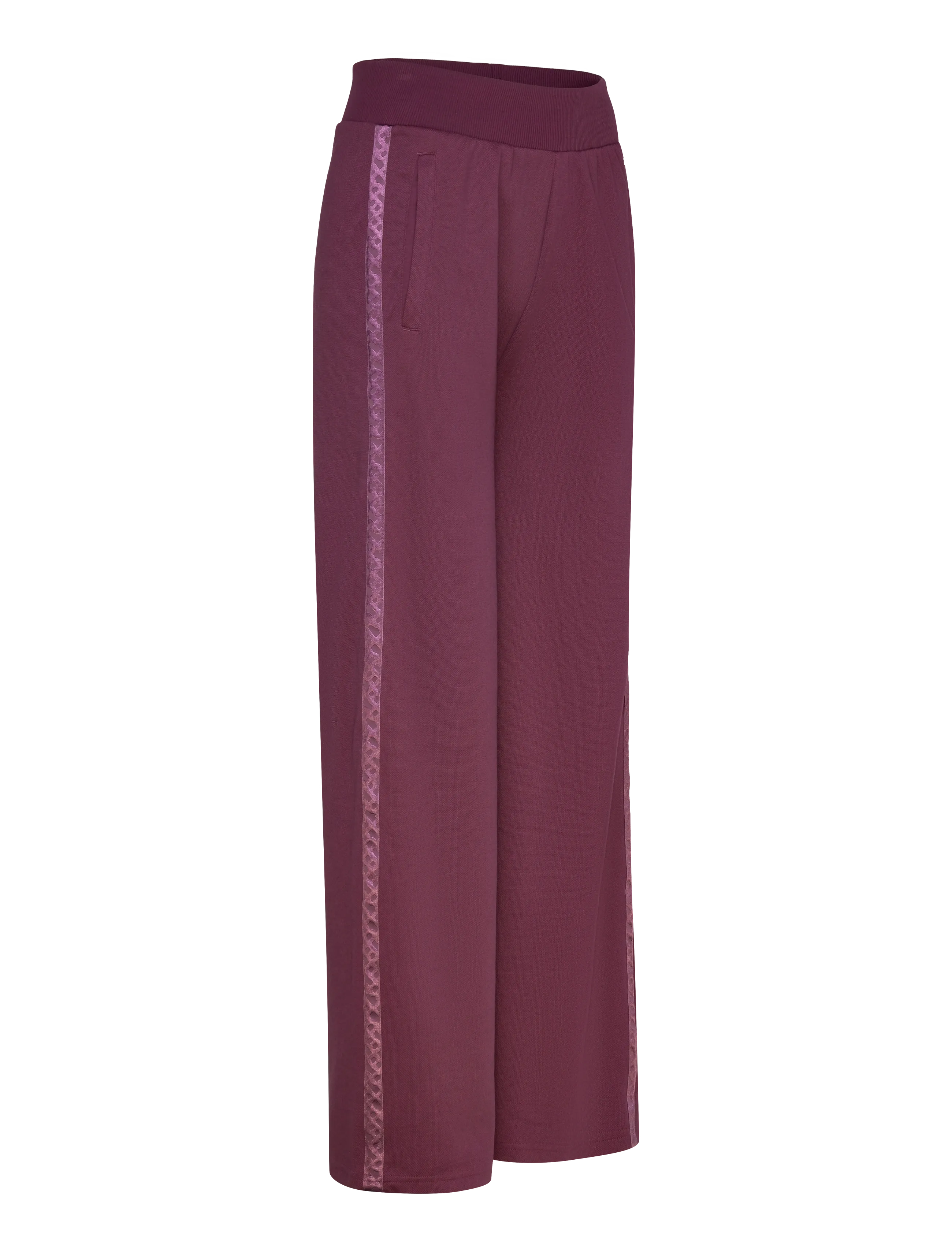 BOSS - B Texture_Pants - vabaajapüksid - dark pink - 3