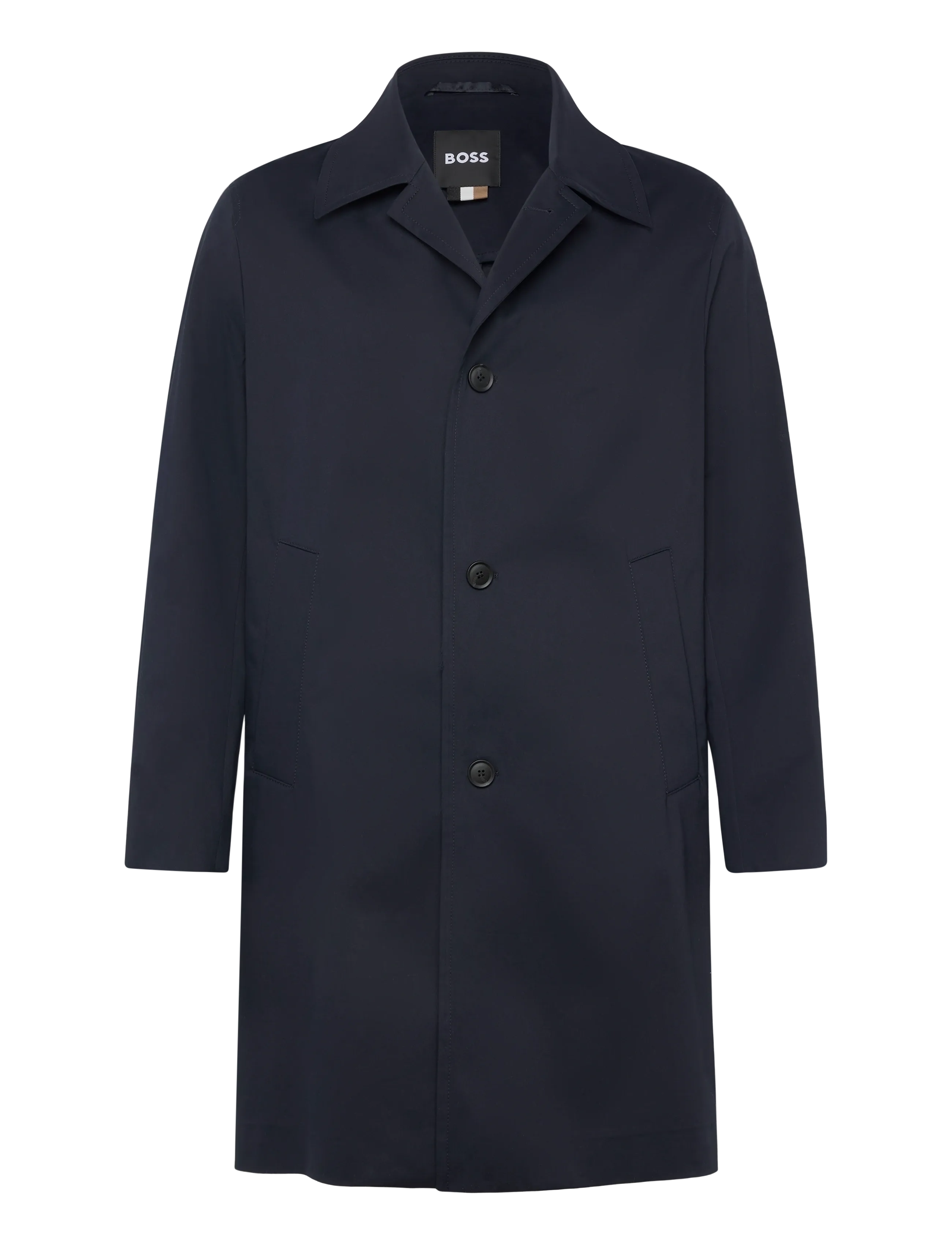 BOSS C-Clark-253, Mænd, Mac Frakke, Navy, Str: 46