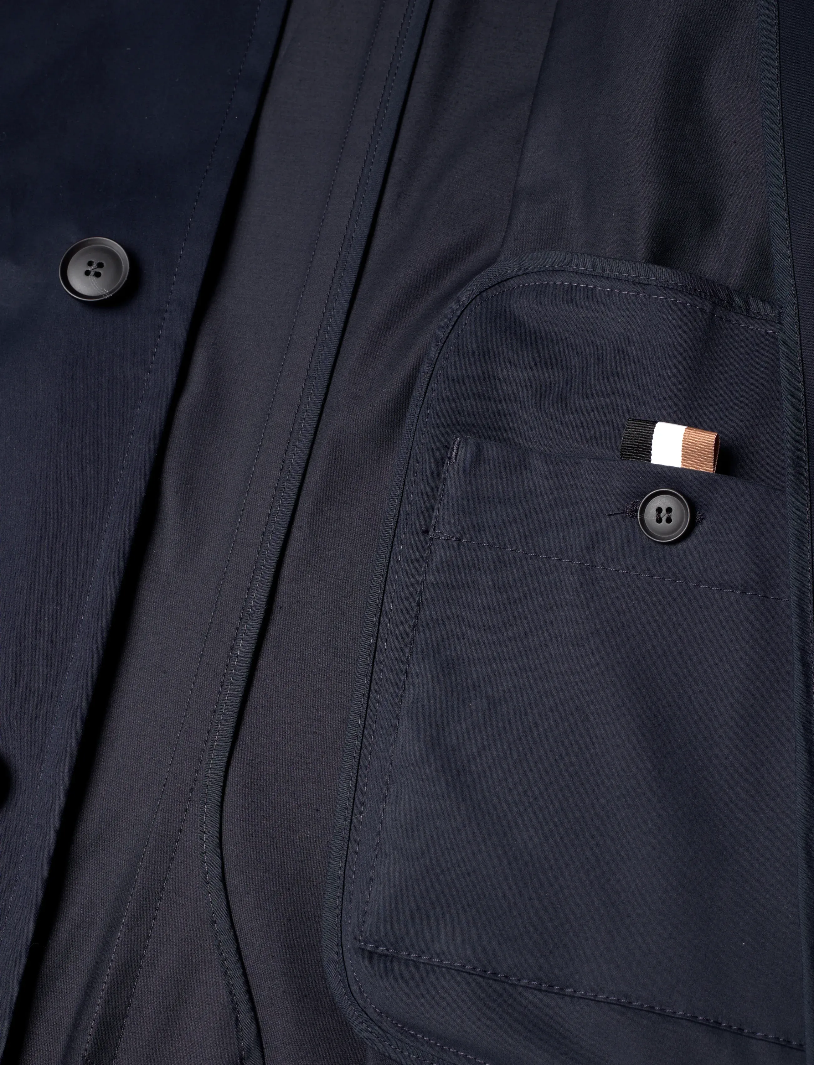 BOSS - C-Clark-253 - lette frakker - dark blue - 4