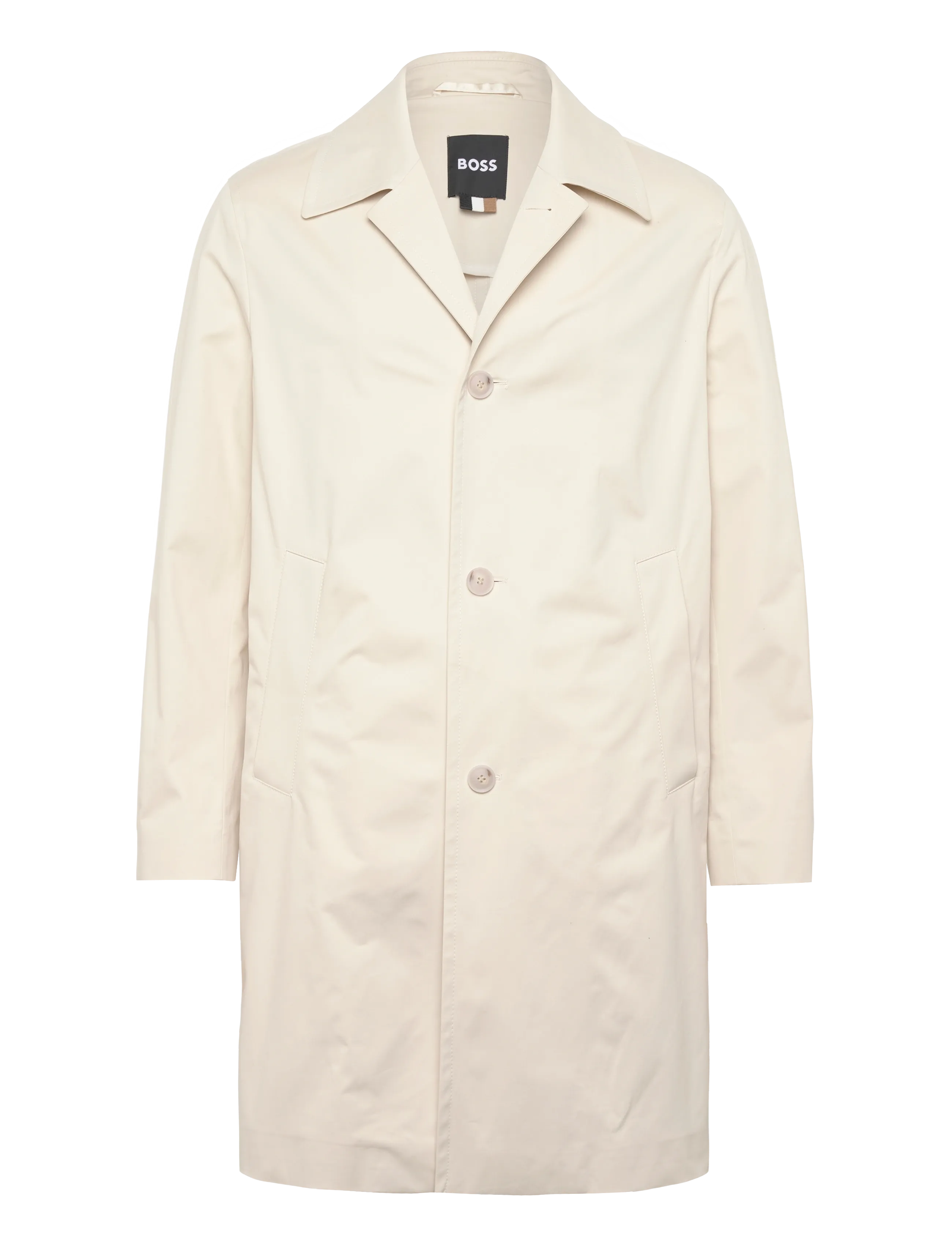 BOSS C-Clark-253 - Jackets & Coats - OPEN WHITE / beige