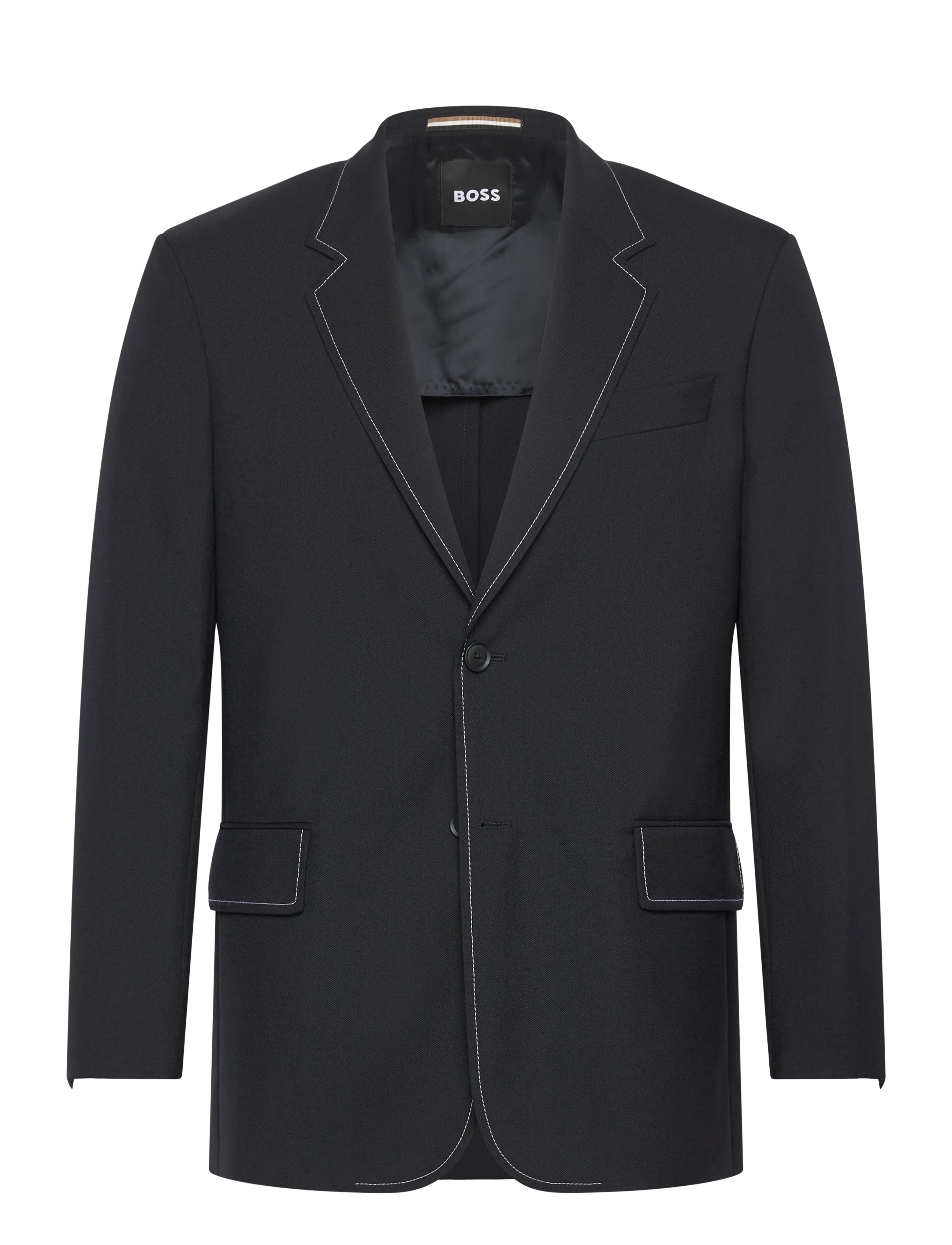 BOSS C-Cris-Cs-253, 48, Black, Blazere > Enkeltradede Blazere, Herre