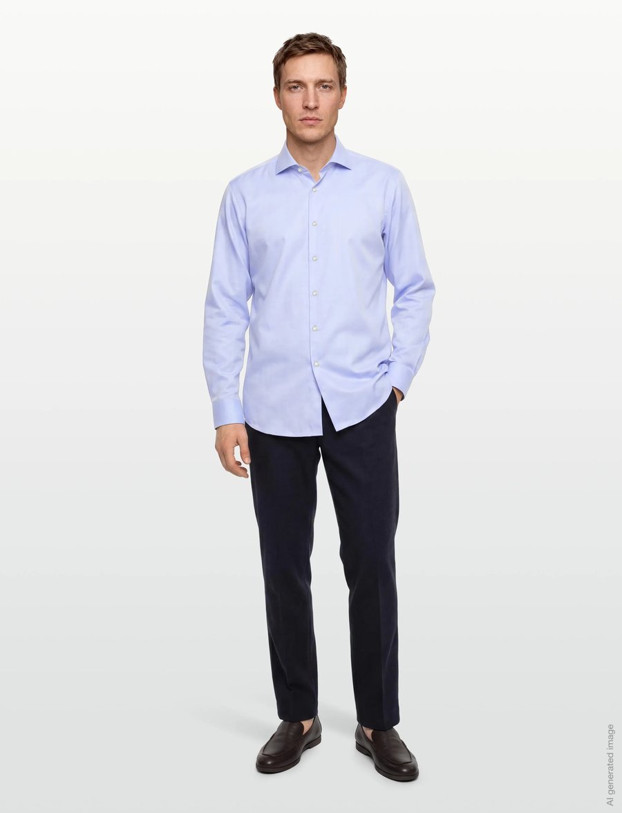 BOSS - H-HANK-spr-B1-C1-253 - ametlikud särgid - light/pastel blue - 0