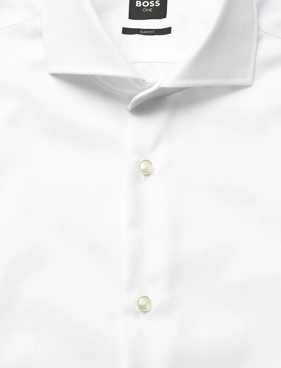 BOSS - H-HANK-spr-B1-C1-253 - kostymskjortor - white - 2