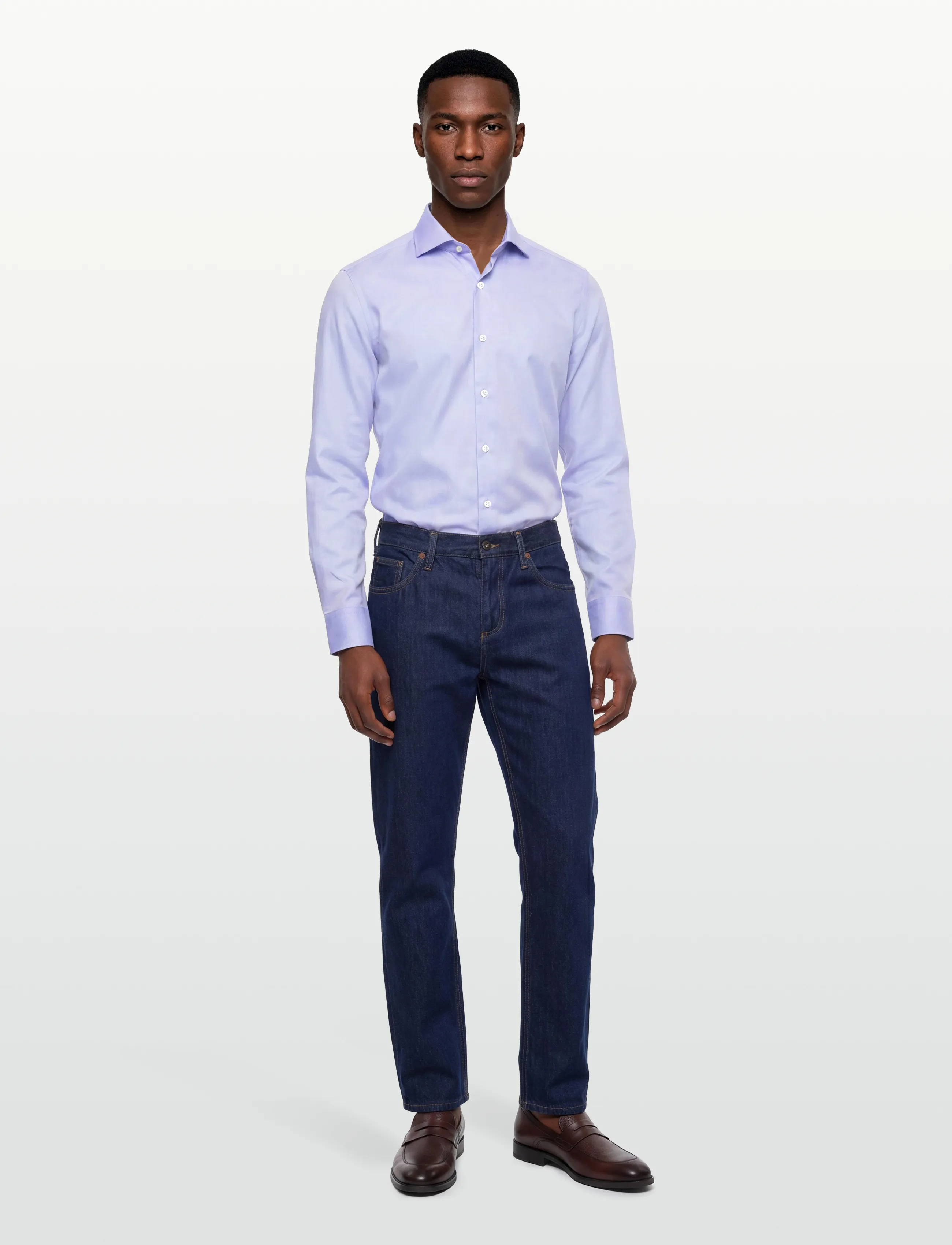 BOSS - H-HANK-spr-B1-C1-253 - business skjorter - light/pastel blue - 0