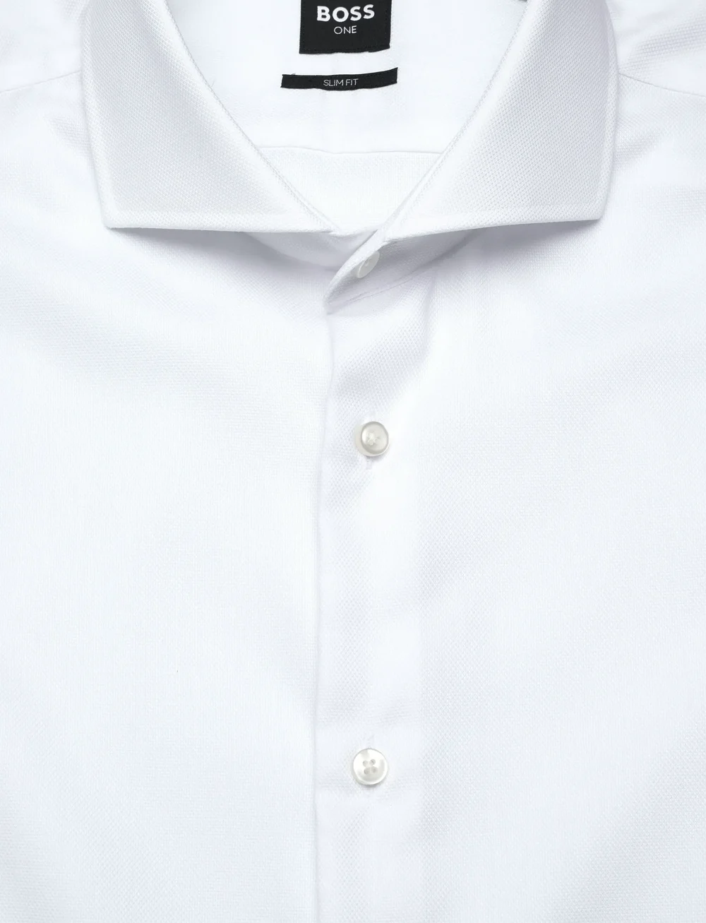 BOSS - H-HANK-spr-B1-C1-253 - basic overhemden - white - 2