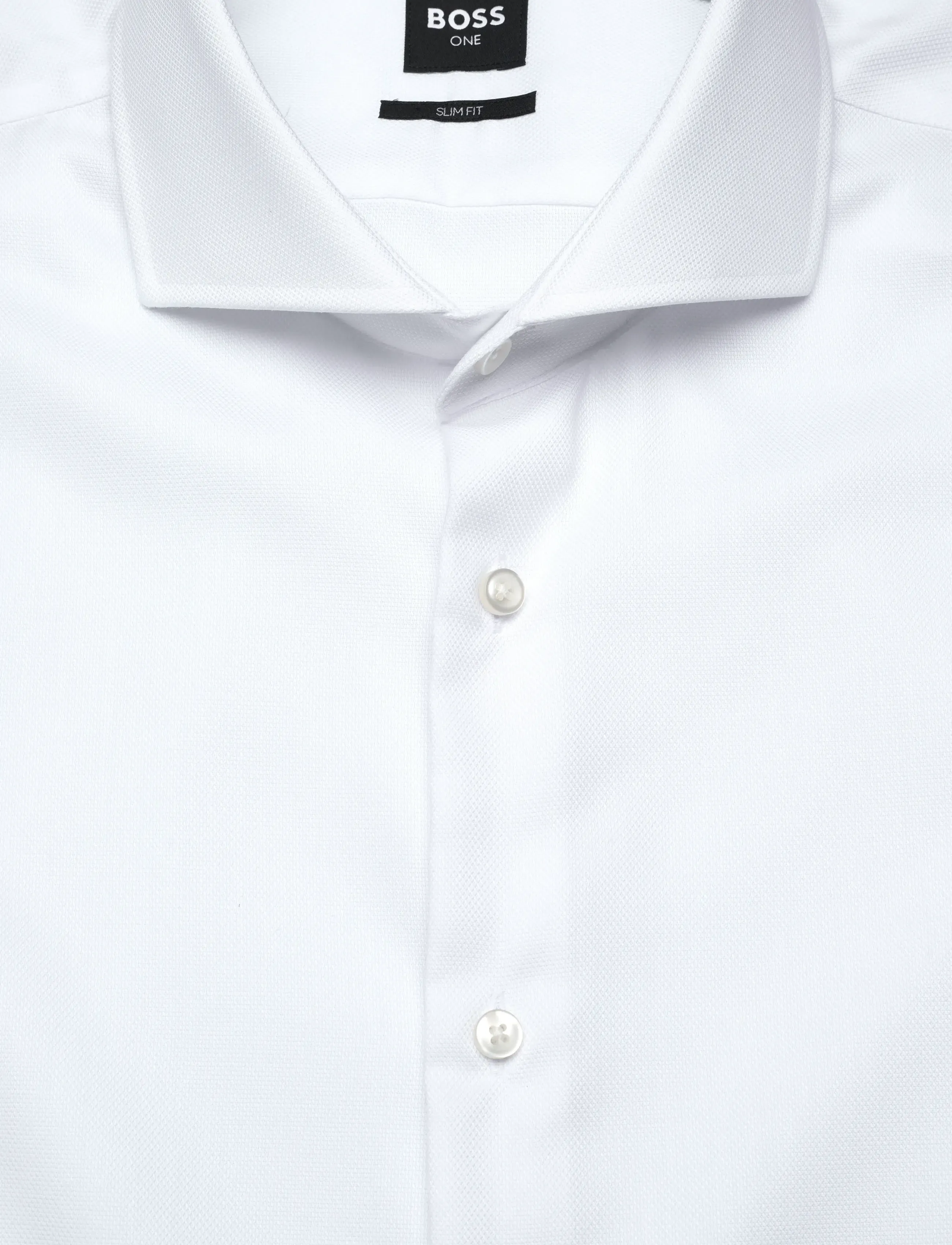 BOSS - H-HANK-spr-B1-C1-253 - kostymskjortor - white - 2