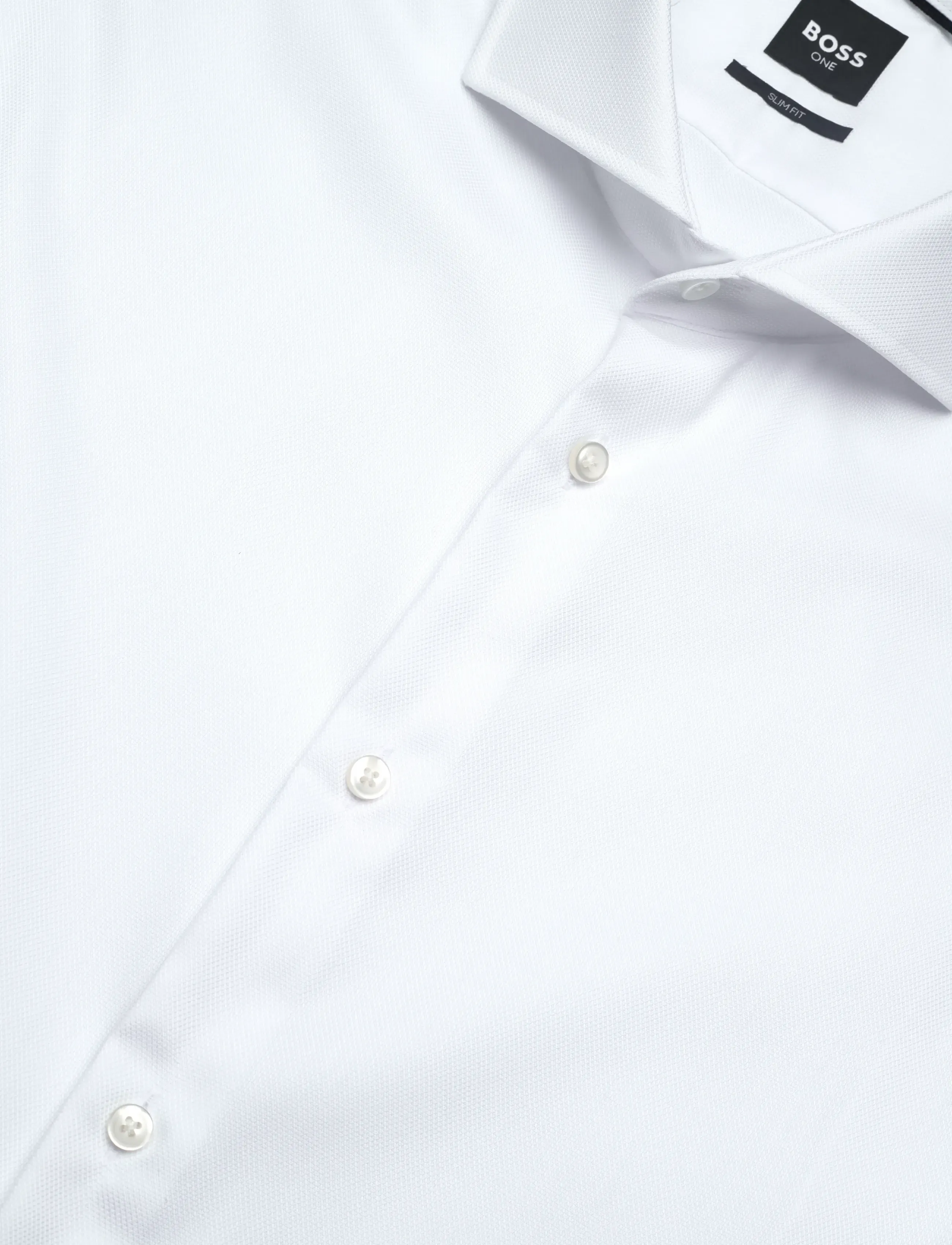 BOSS - H-HANK-spr-B1-C1-253 - kostymskjortor - white - 3