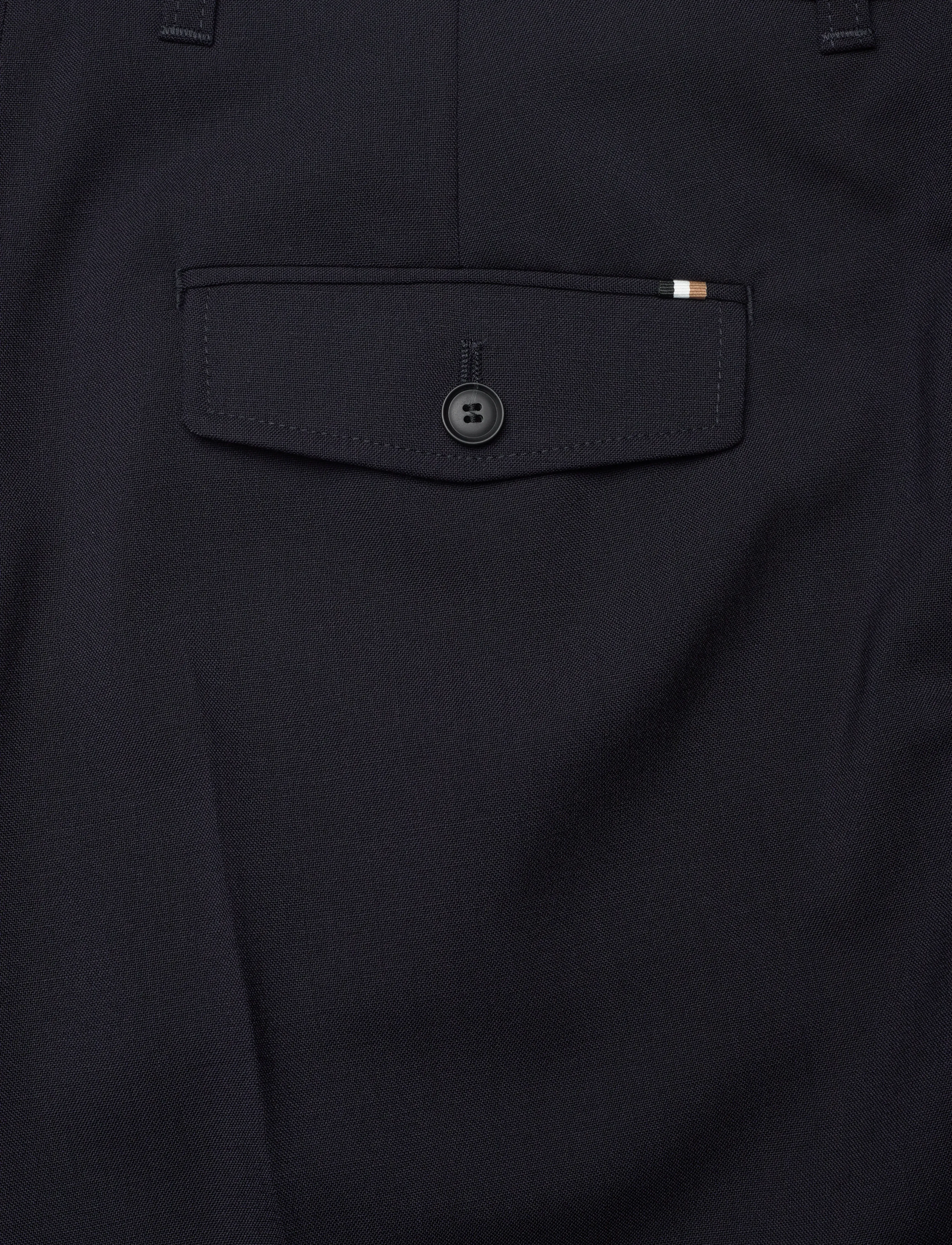 BOSS - C-Perin-DPL-TU-253 - pantalons habillés - dark blue - 4