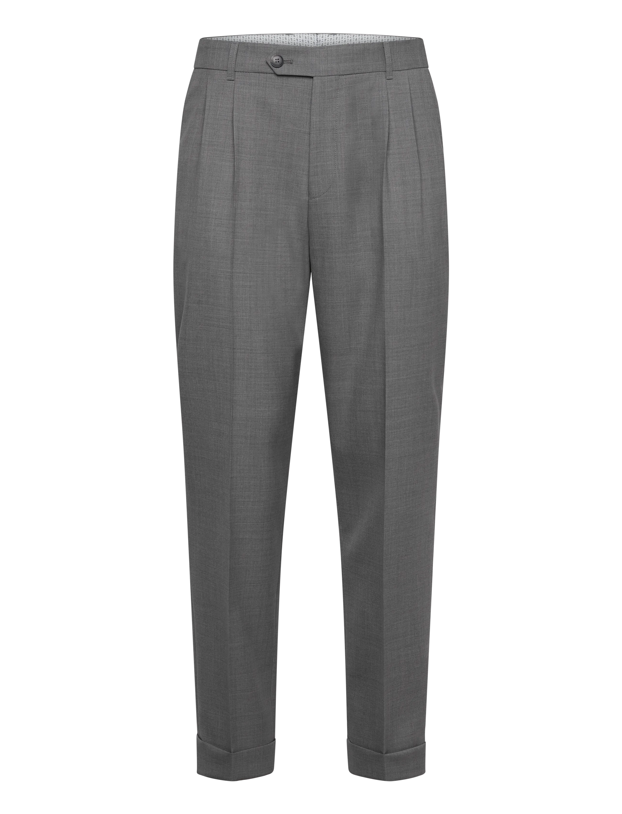 BOSS C-Perin-DPL-TU-253 - Kostymbyxor - MEDIUM GREY / grey