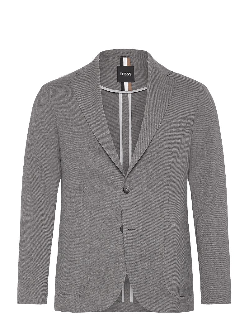 BOSS - C-Hanry-252 - Ühe rinnatisega pintsakud - medium grey - 0