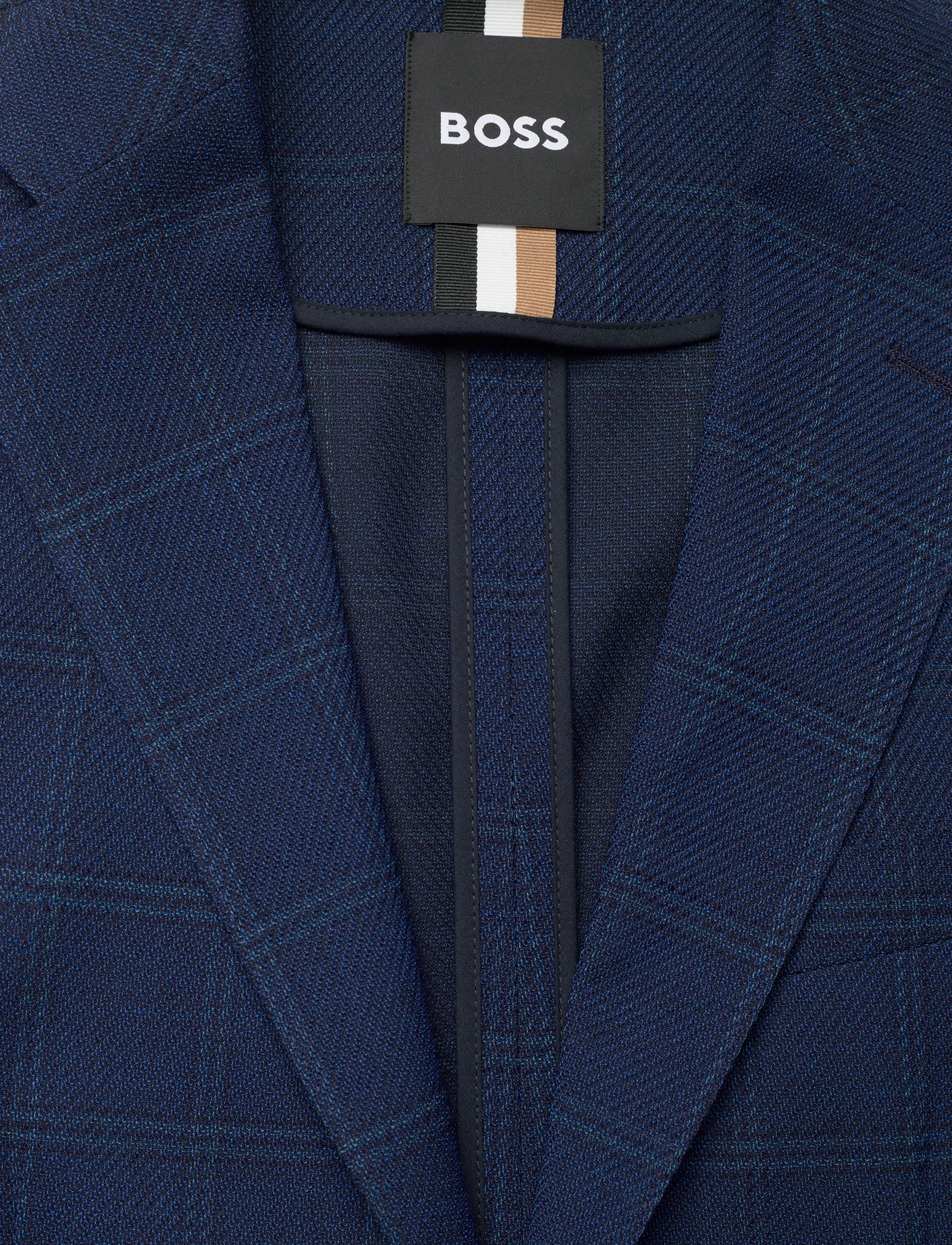 BOSS - C-Hanry-252 - single breasted blazers - dark blue - 2