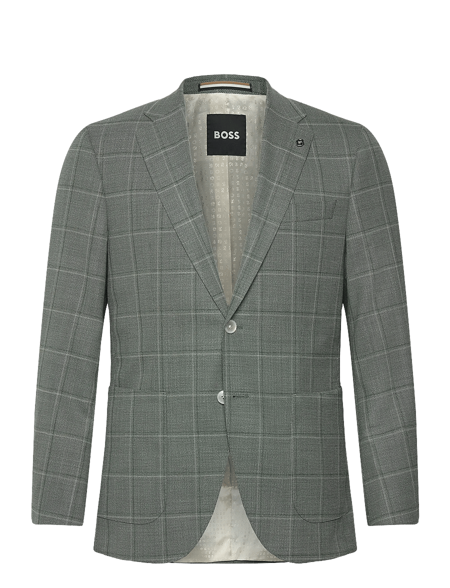 BOSS - H-Janson-FL-253 - enkelknäppta kavajer - medium green - 0