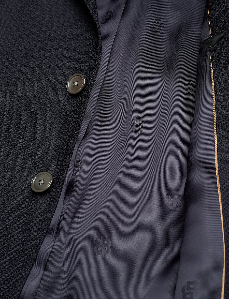 BOSS - H-Hutson-2PP-253 - Ühe rinnatisega pintsakud - dark blue - 4