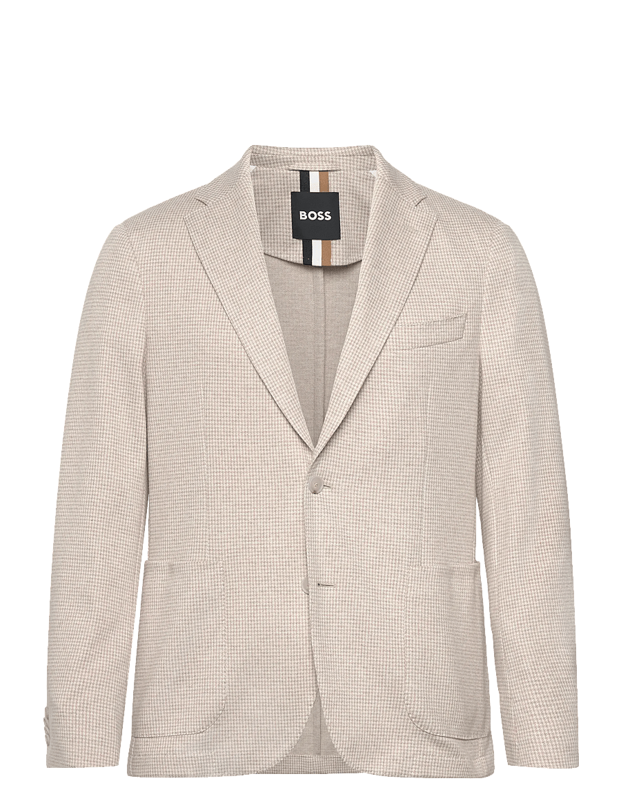 BOSS - C-Hanry-J-252 - enkelknäppta kavajer - medium beige - 0