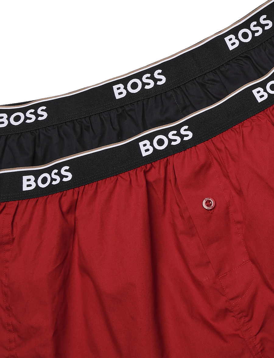BOSS - 2P Boxer Shorts EW - unterhosen im multipack - medium red - 2