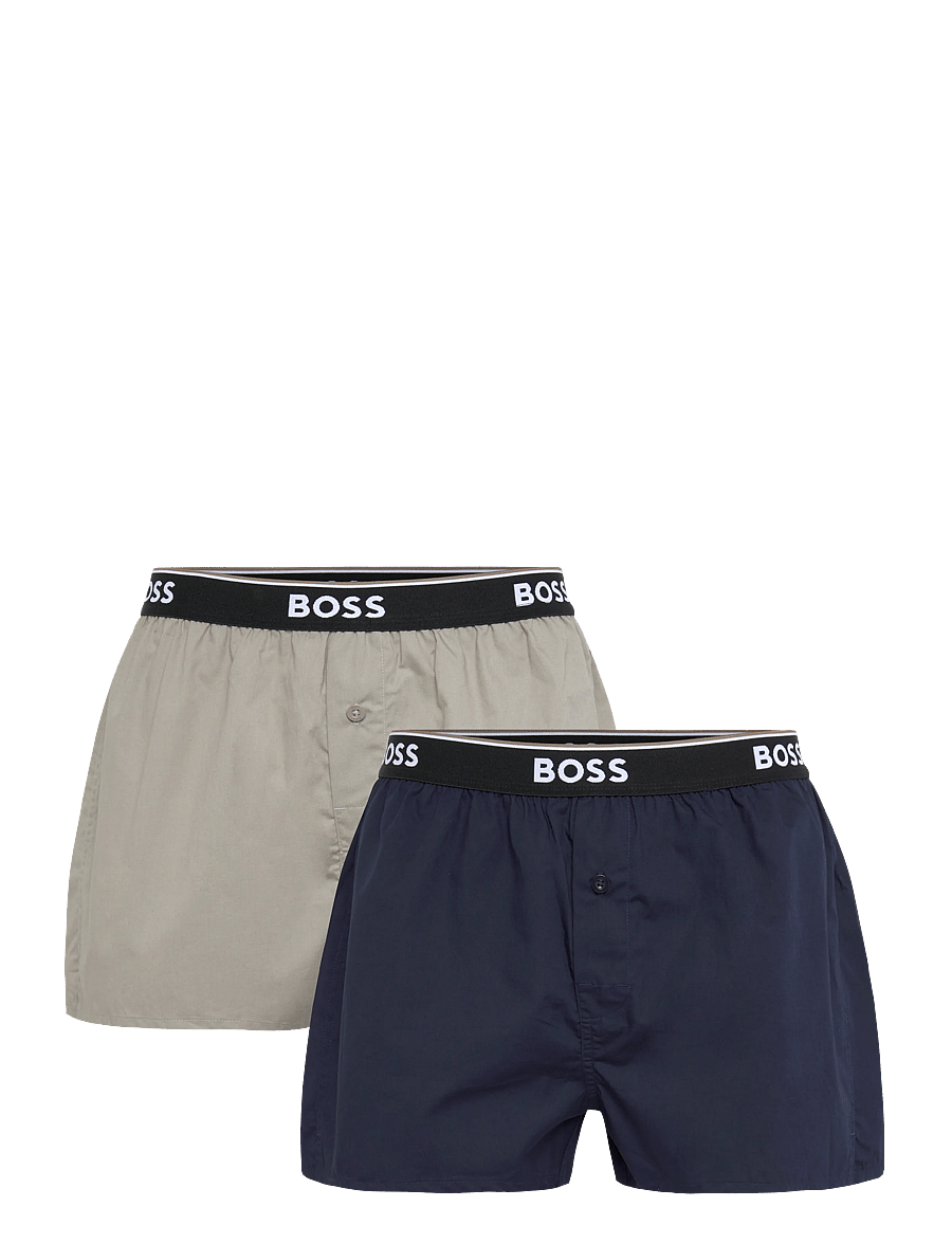BOSS - 2P Boxer Shorts EW - unterhosen im multipack - open brown - 0