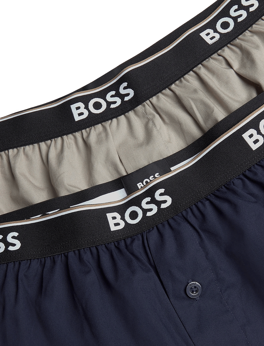 BOSS - 2P Boxer Shorts EW - unterhosen im multipack - open brown - 2