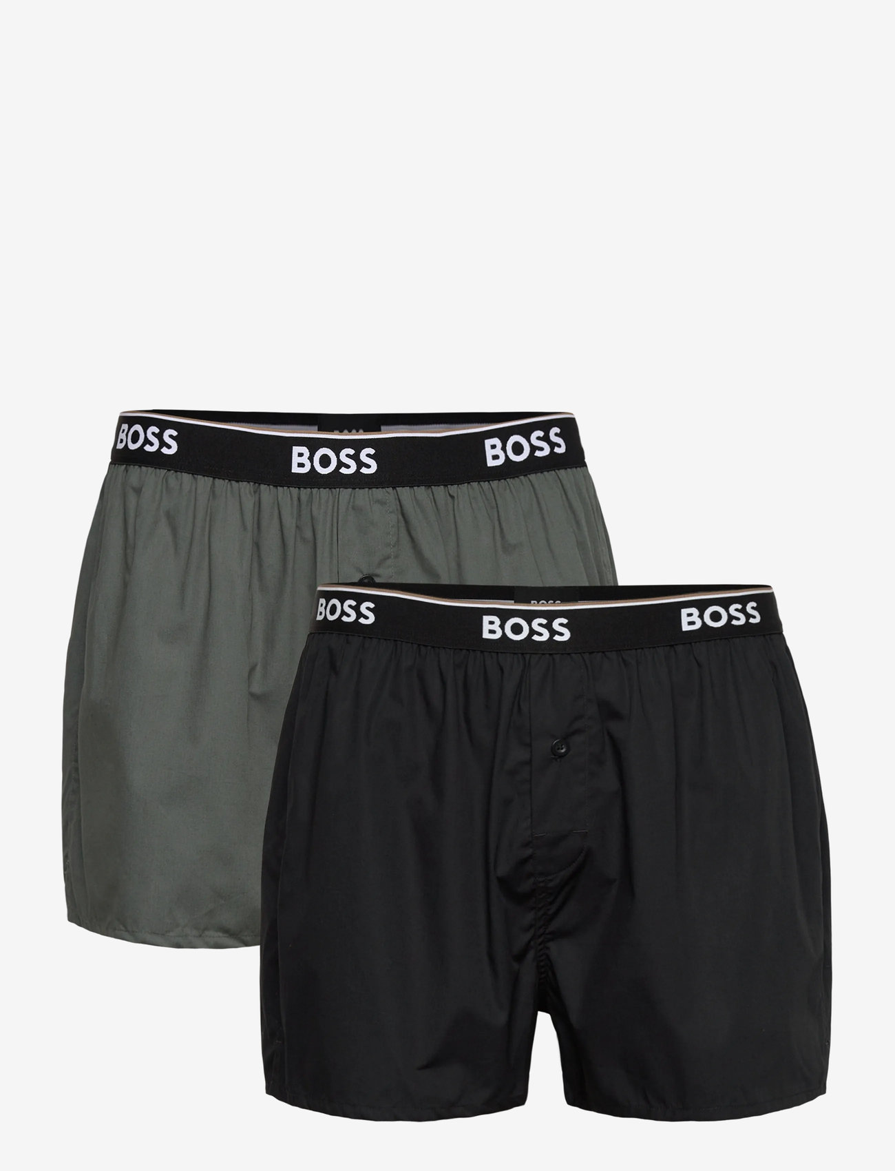 BOSS - 2P Boxer Shorts EW - alushousut monipakkauksessa - open green - 0