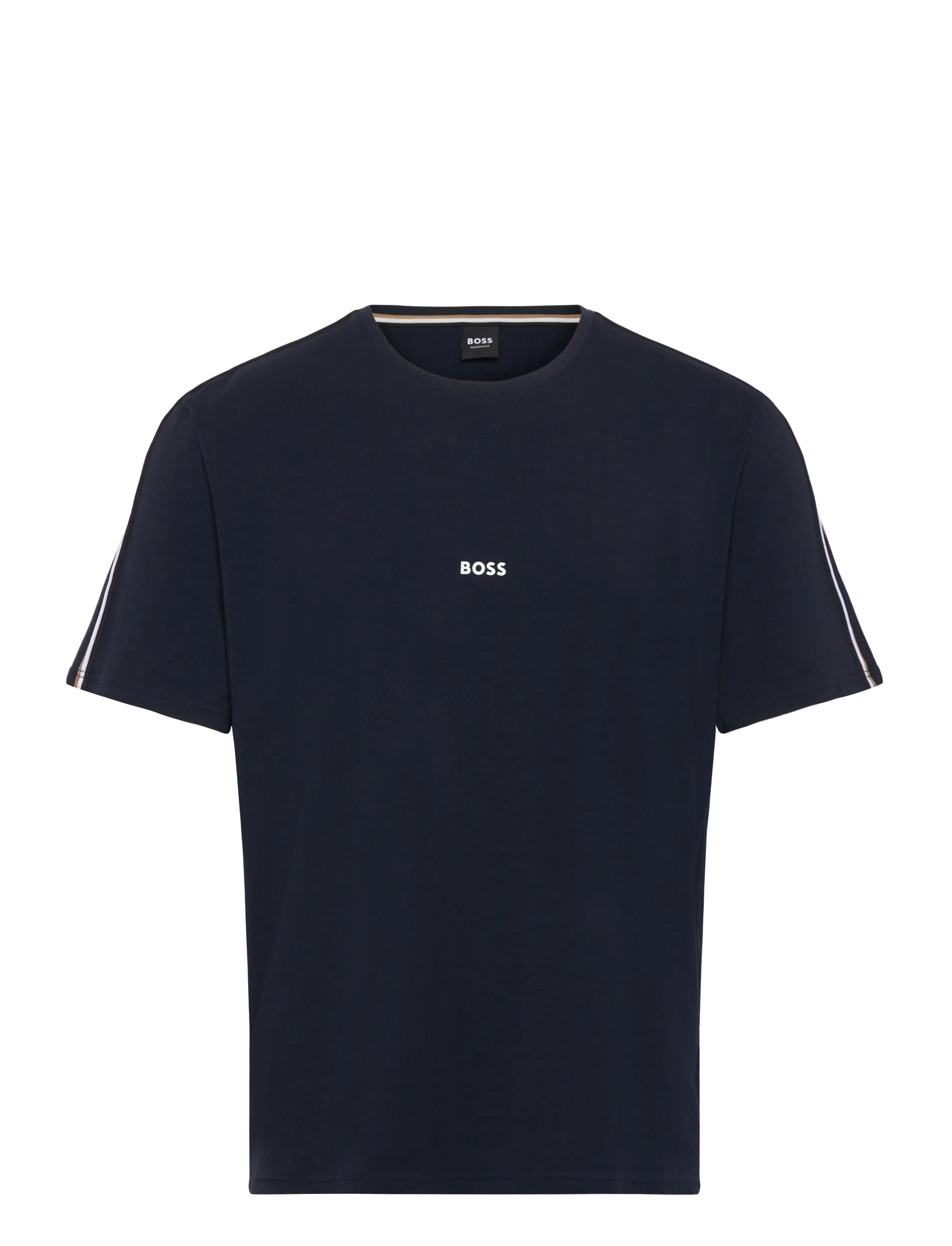 BOSS Unique T-Shirt, XXL, Navy, T-Shirts > Kortærmede, Herre