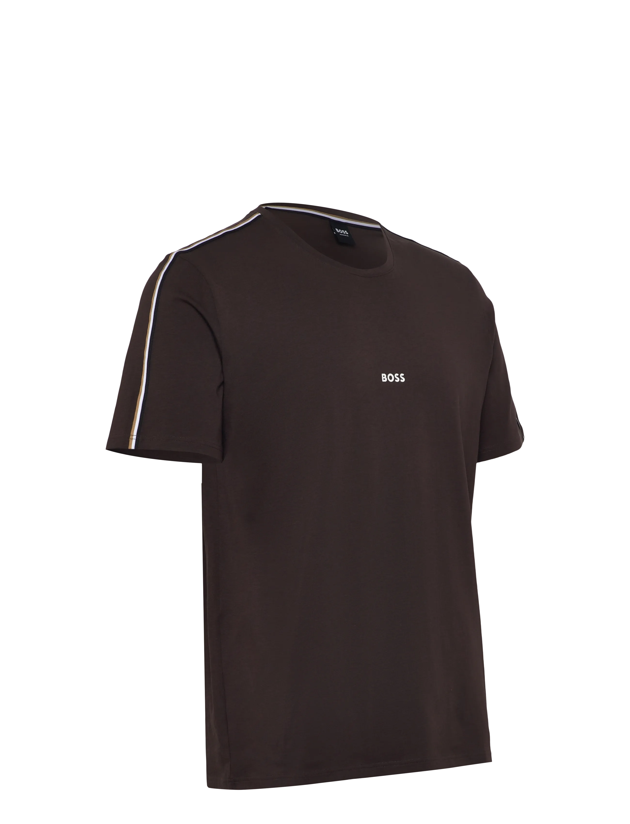 BOSS - Unique T-Shirt - pyjamaoberteil - dark brown - 2