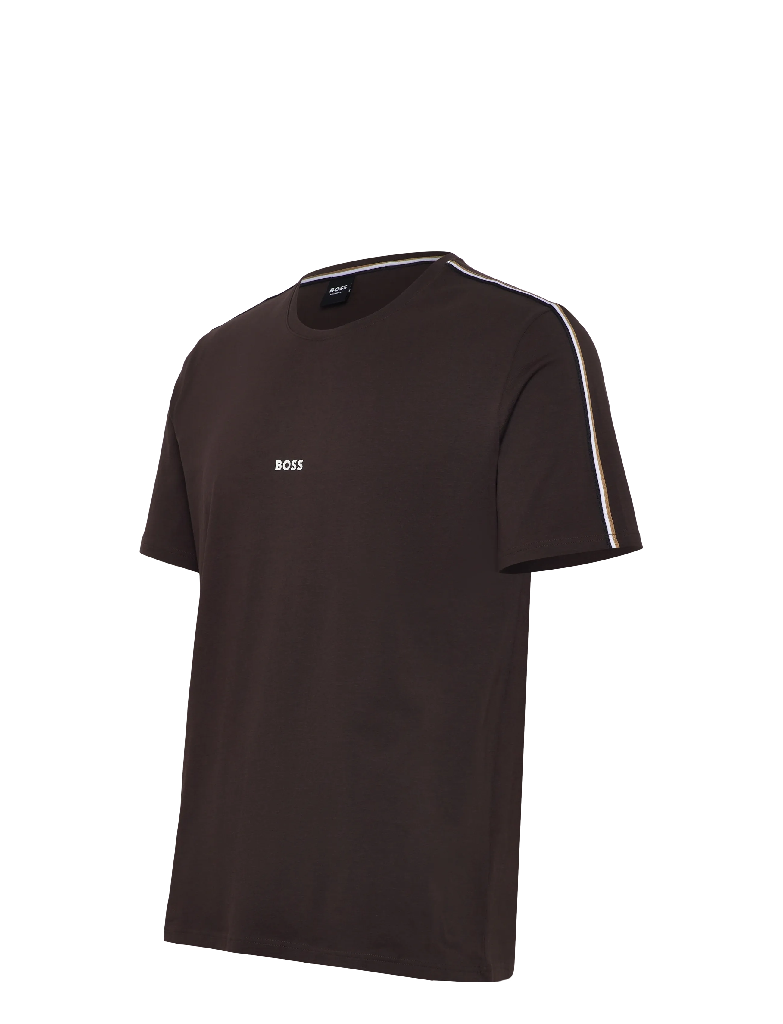 BOSS - Unique T-Shirt - pyjamaoberteil - dark brown - 3