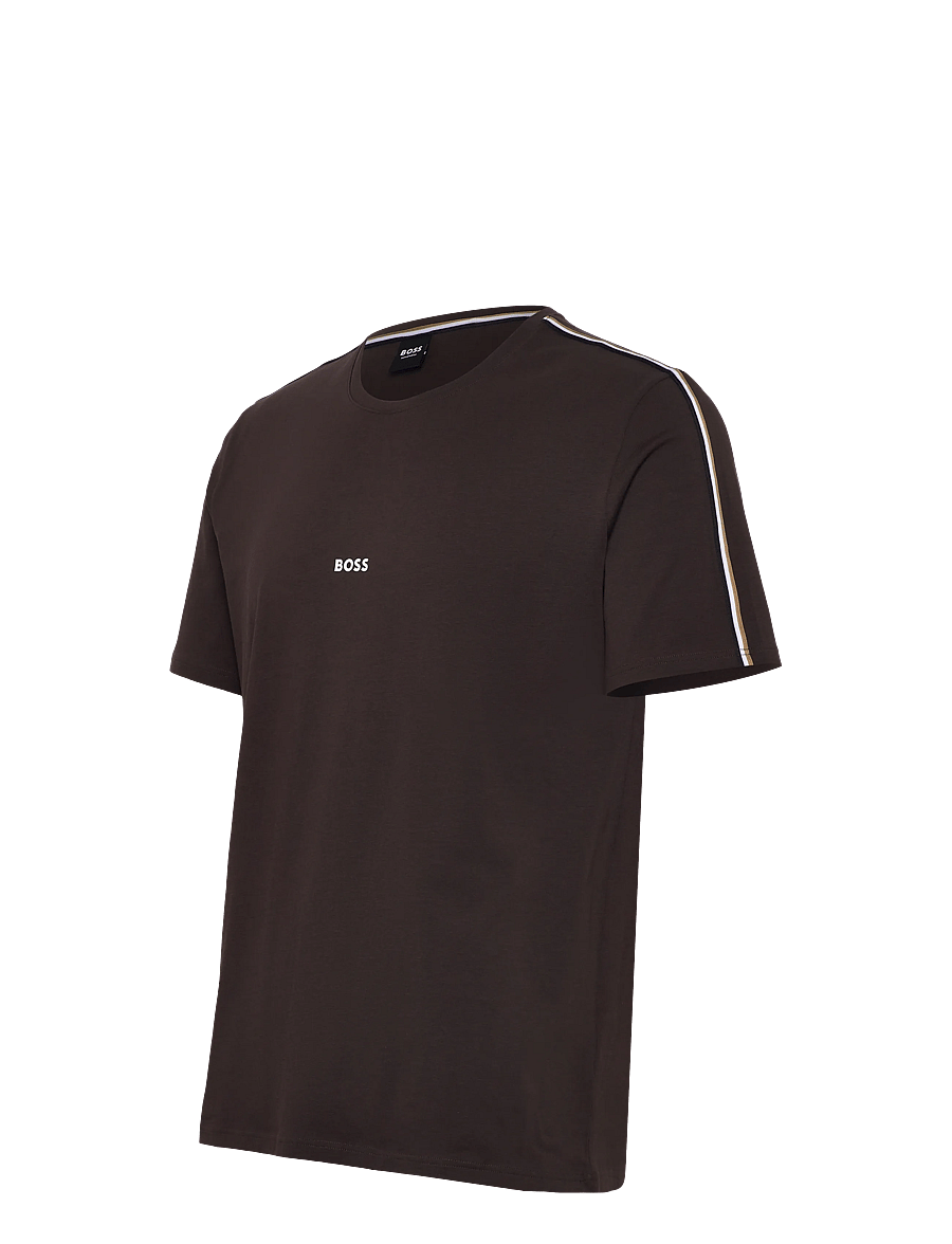 BOSS - Unique T-Shirt - pyjamaoberteil - dark brown - 3