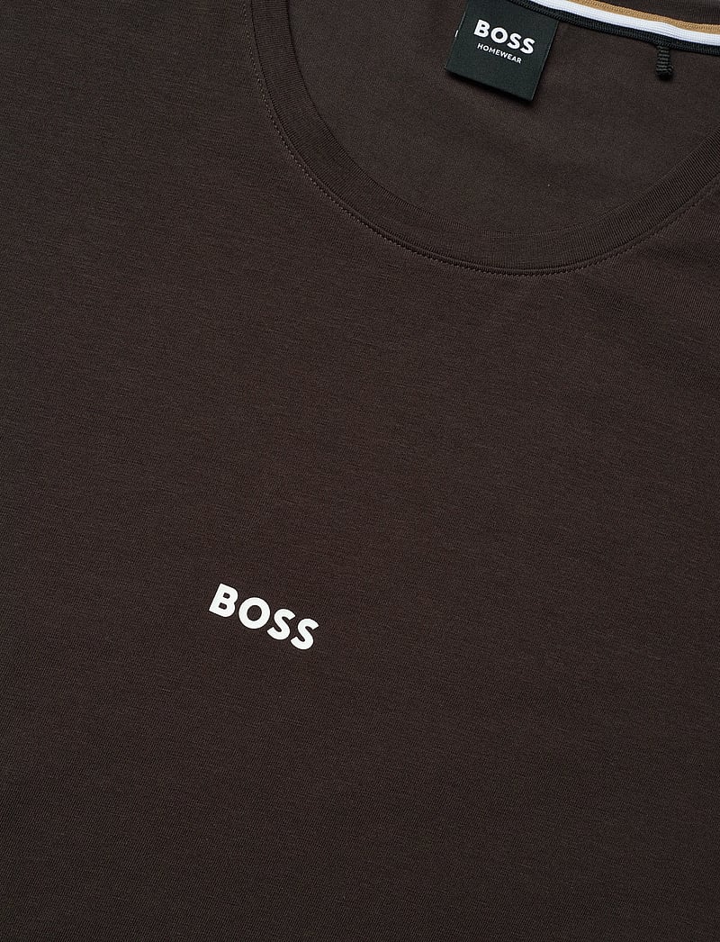 BOSS - Unique T-Shirt - pyjamaoberteil - dark brown - 4
