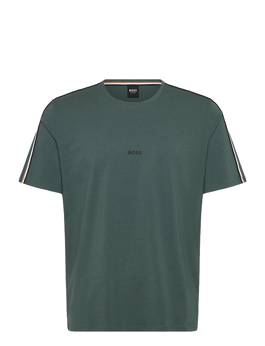 BOSS - Unique T-Shirt - pyjamaoberteil - dark green - 0