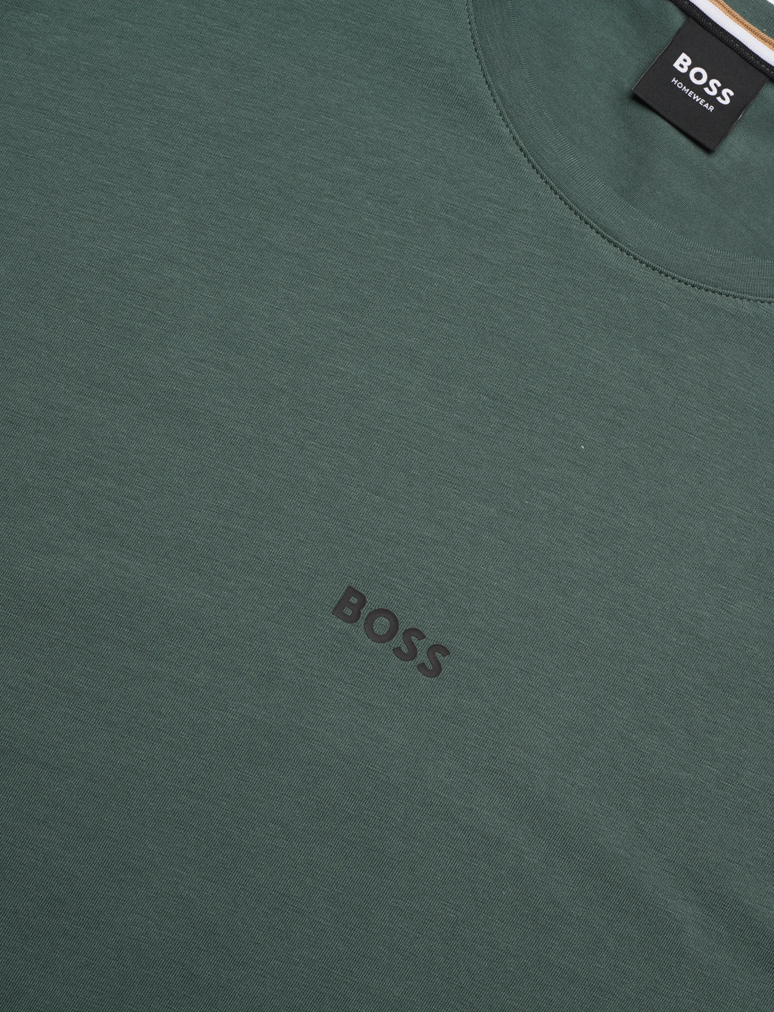 BOSS - Unique T-Shirt - pyjamasöverdelar - dark green - 2