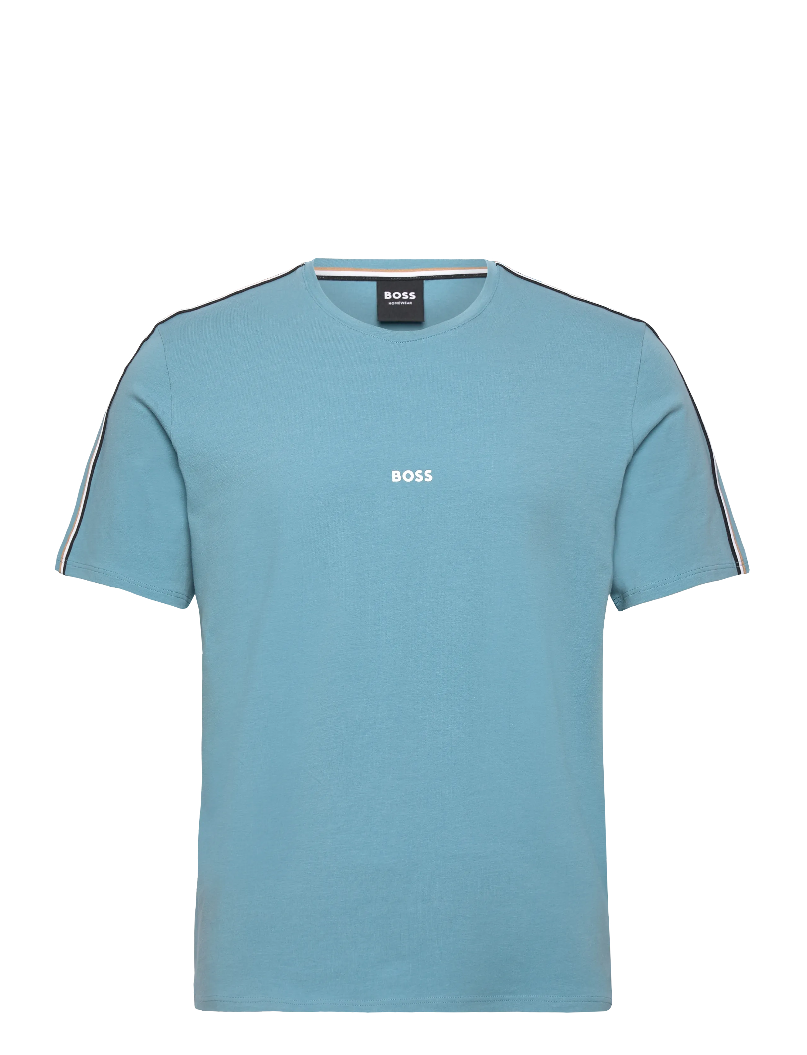 BOSS Unique T-Shirt - Pyjamaoberteil - LIGHT/PASTEL BLUE / blue