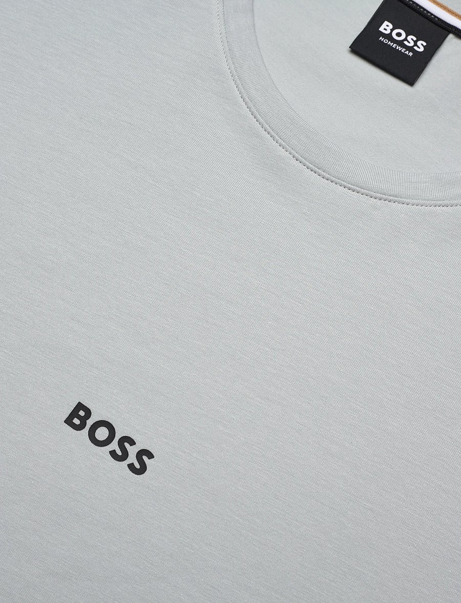 BOSS - Unique T-Shirt - pyjamaoberteil - light/pastel grey - 4